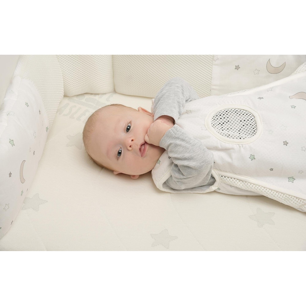 roba® Babybett »safe asleep® Sternenzauber«, (4 tlg.)