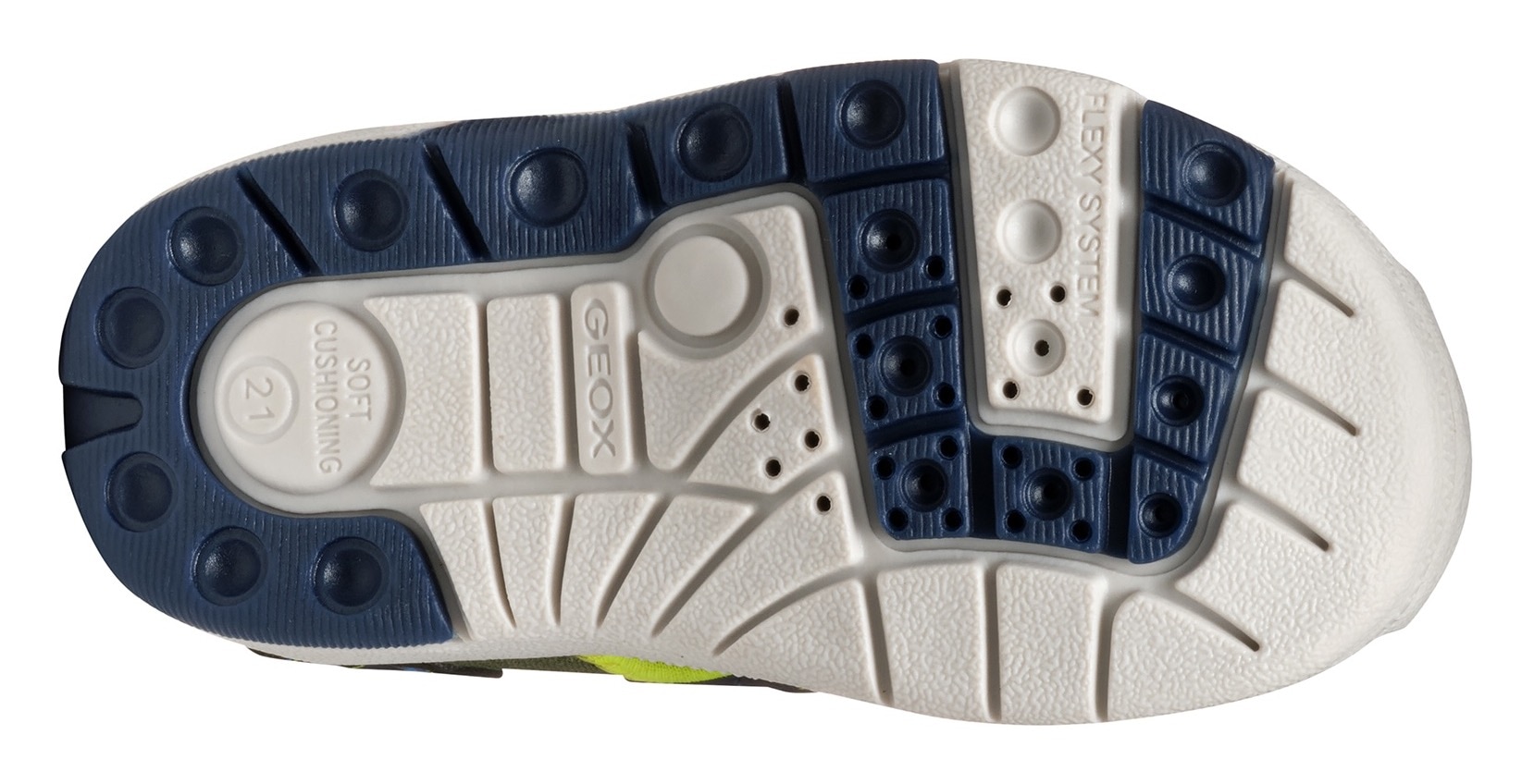 Geox Sandale »B SANDAL MULTY BOY«, Babyschuh, Sommerschuh, Trekking Schuh mit Klettverschluss