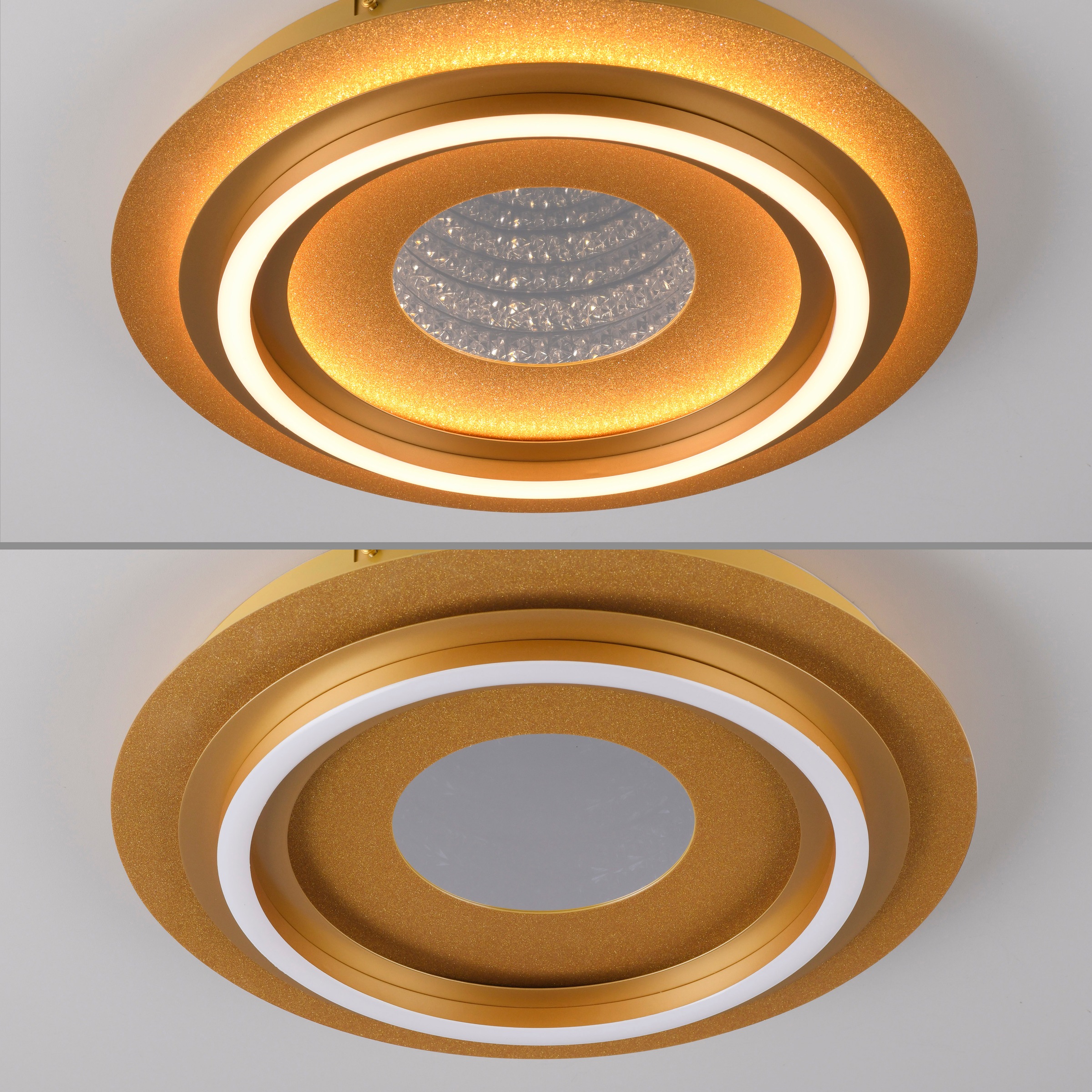 JUST LIGHT LED Deckenleuchte »CICHIO« LED-Board 1 Stk. Warmweiß