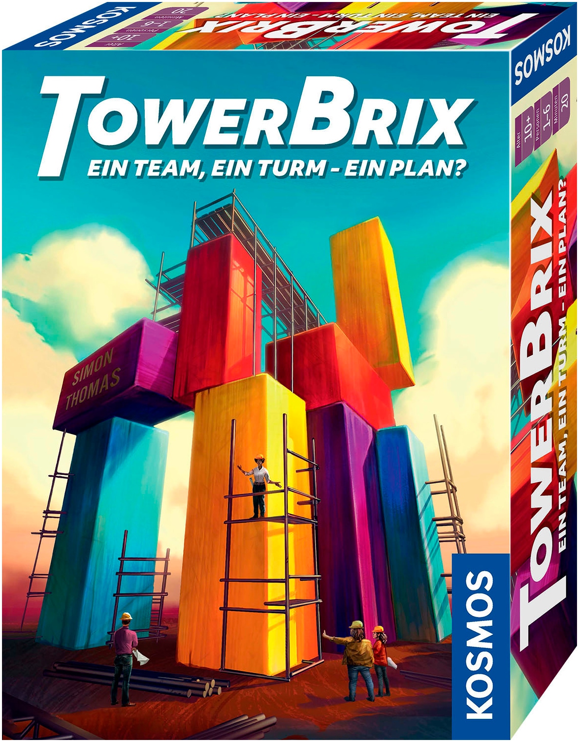 Spiel »TowerBrix«, Made in Germany