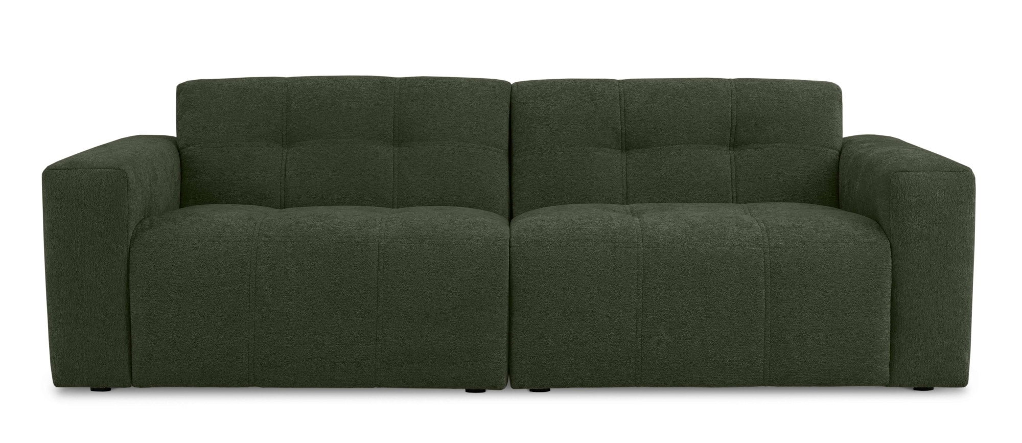 INOSIGN 3-Sitzer »Tapley« Breite 220 cm,Boucle, Struktur fein, mit Knopfsteppung, bodentief