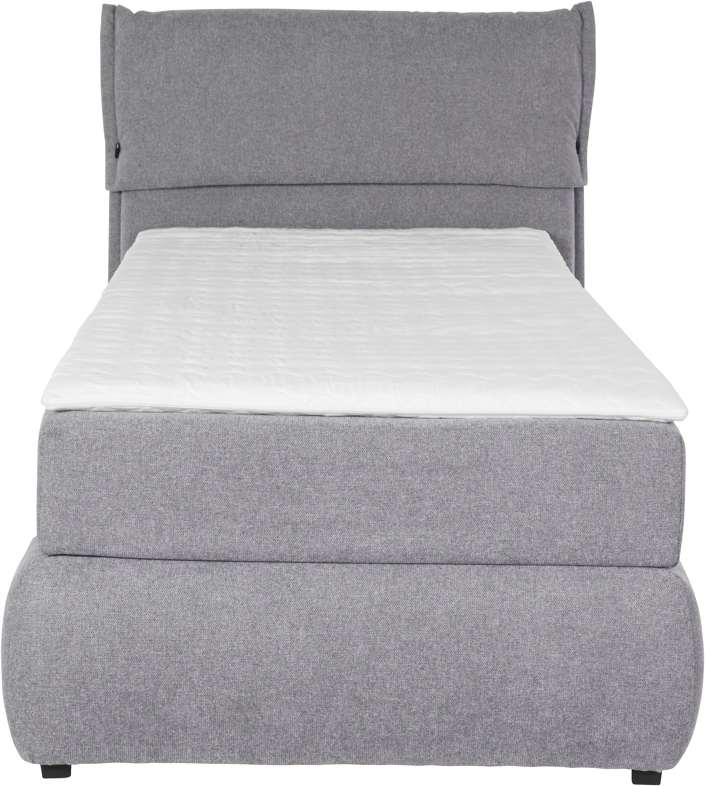 andas Boxspringbett »Jenson« in 4 Farben, 4 Breiten, 3 Matratzenarten in 2 Härtegraden, Topper