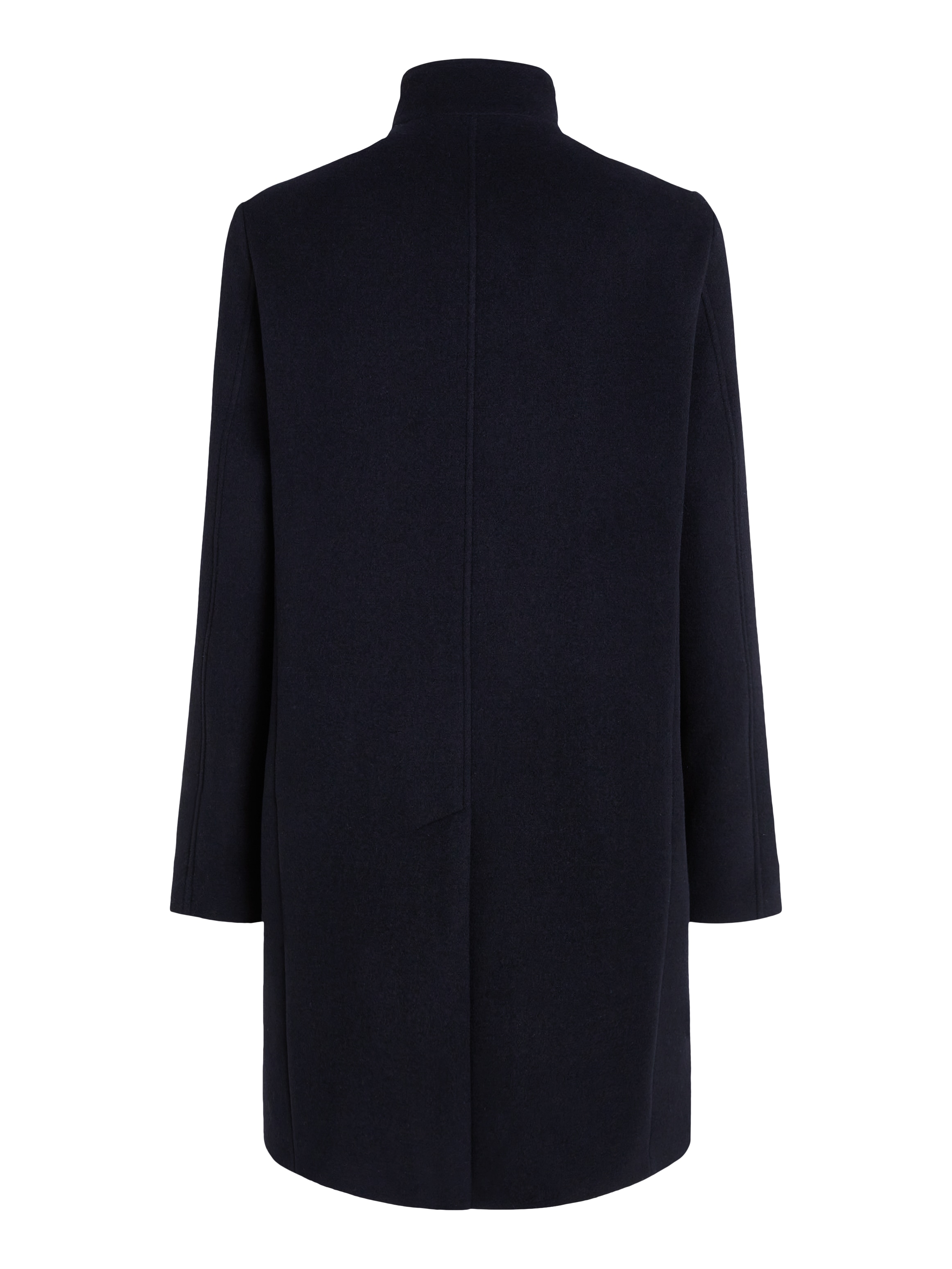 Tommy Hilfiger Wollmantel »DC STAND COLLAR WOOL MIX COAT«