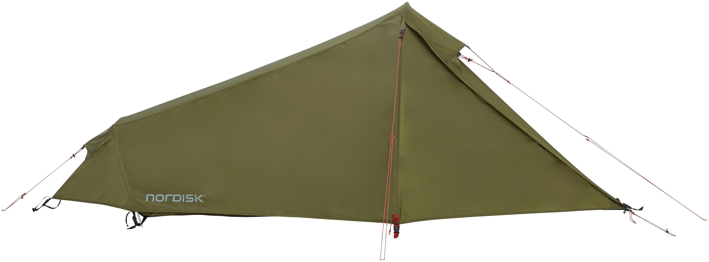 Nordisk Tunnelzelt »Svalbard 1 PU Tent Dark Olive«, 1 Personen, (Packung, 1 tlg.)