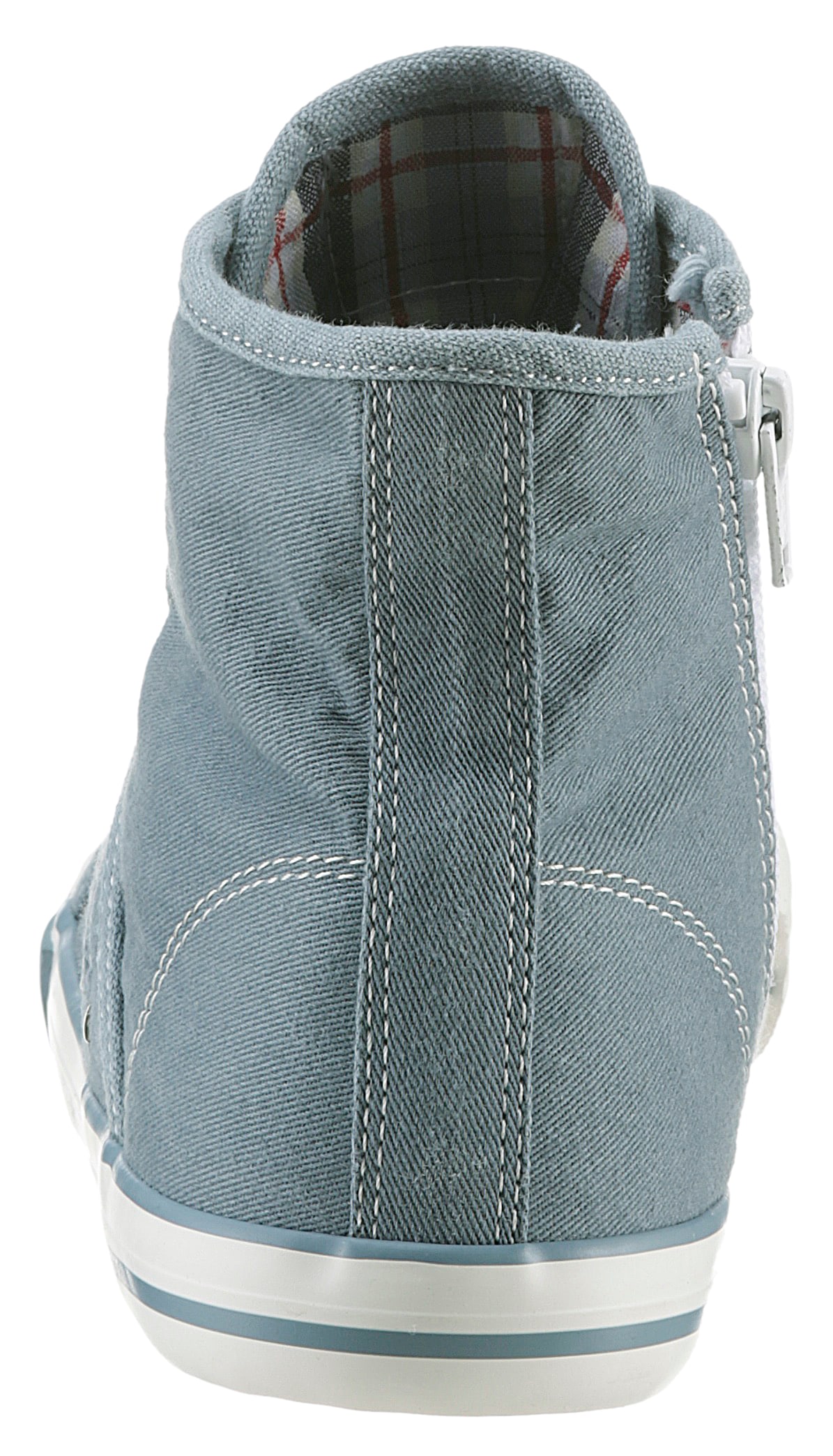 Mustang Shoes Sneaker, High Top-Sneaker, Schnürschuh mit Label in der Laufsohle