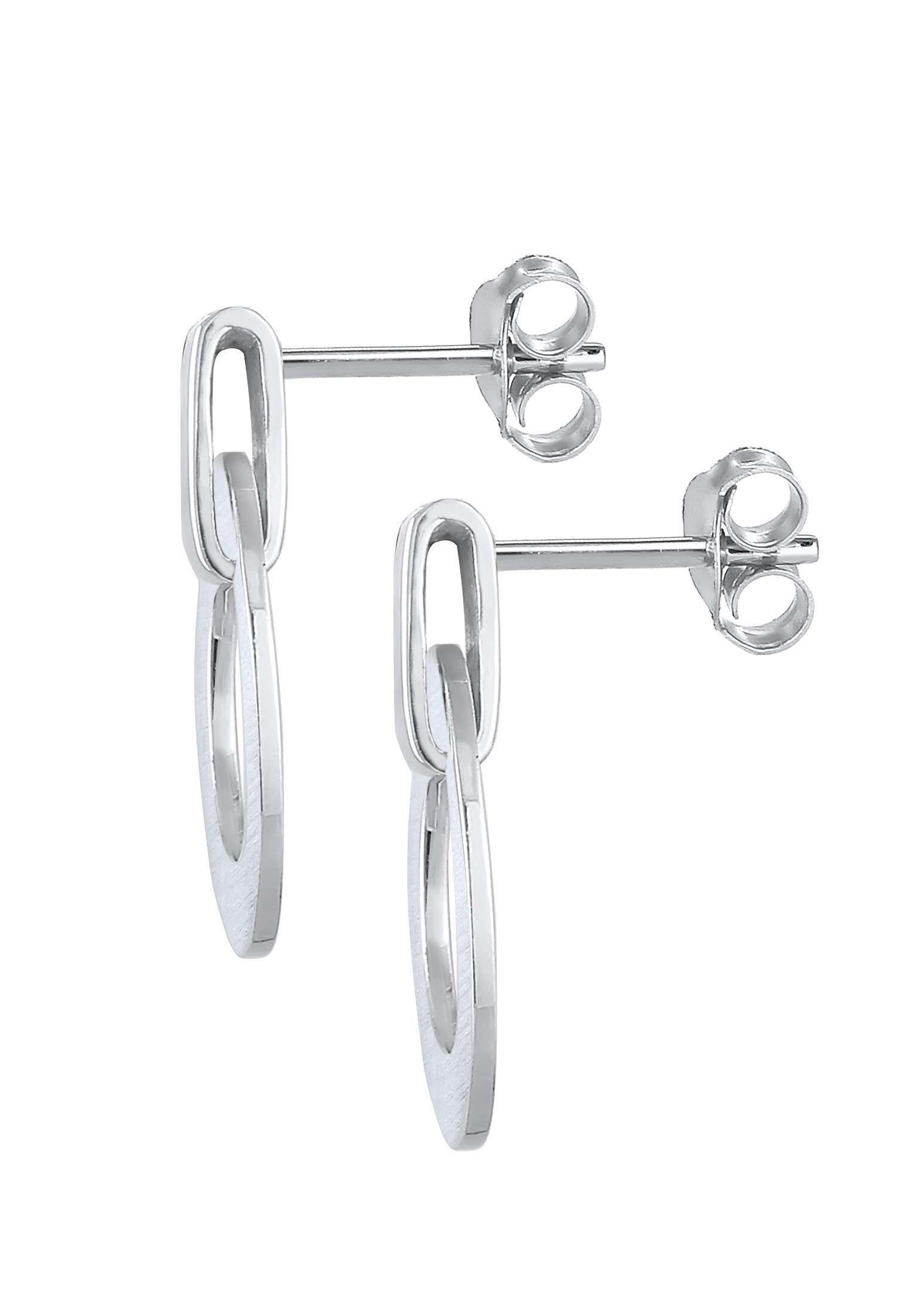 Elli Paar Ohrstecker »Ohrringe Ohrstecker Kreis Rund Modern 925 Silber«