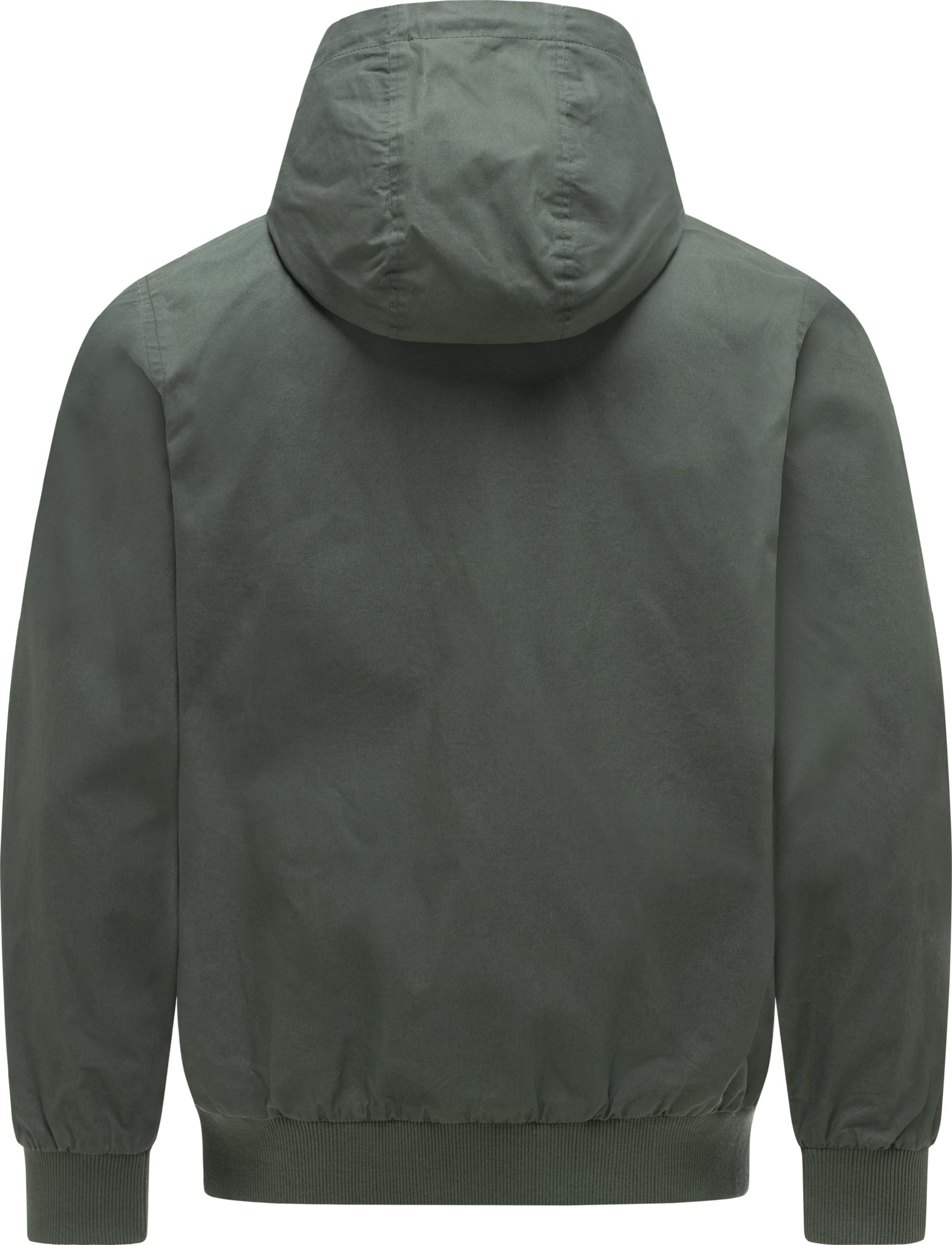 Ragwear Outdoorjacke »Outdoorjacke Stewie Vintage« mit Kapuze stylische Herren Übergangsjacke mit großer Kapuze