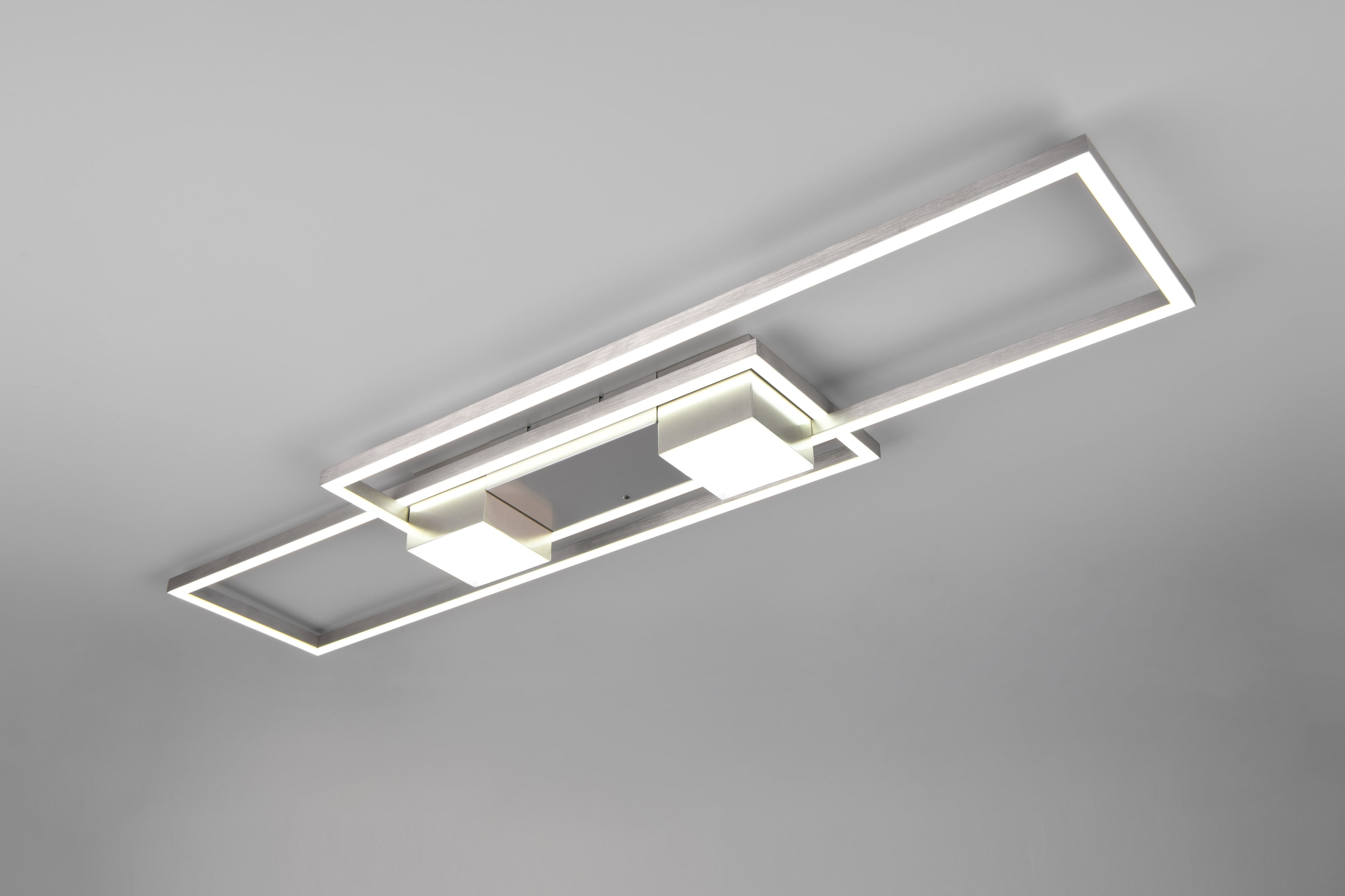 TRIO Leuchten LED Deckenleuchte »ALBANY LED Deckenlampe 37W 4300 Lumen warmweiß bis kaltweiß 2700-6500K« LED-Board 1 Stk. warmweiß - kaltweiß Fernbedienung, Lichtfarbe einstellbar, Memory, Nachtlicht, dimmbar