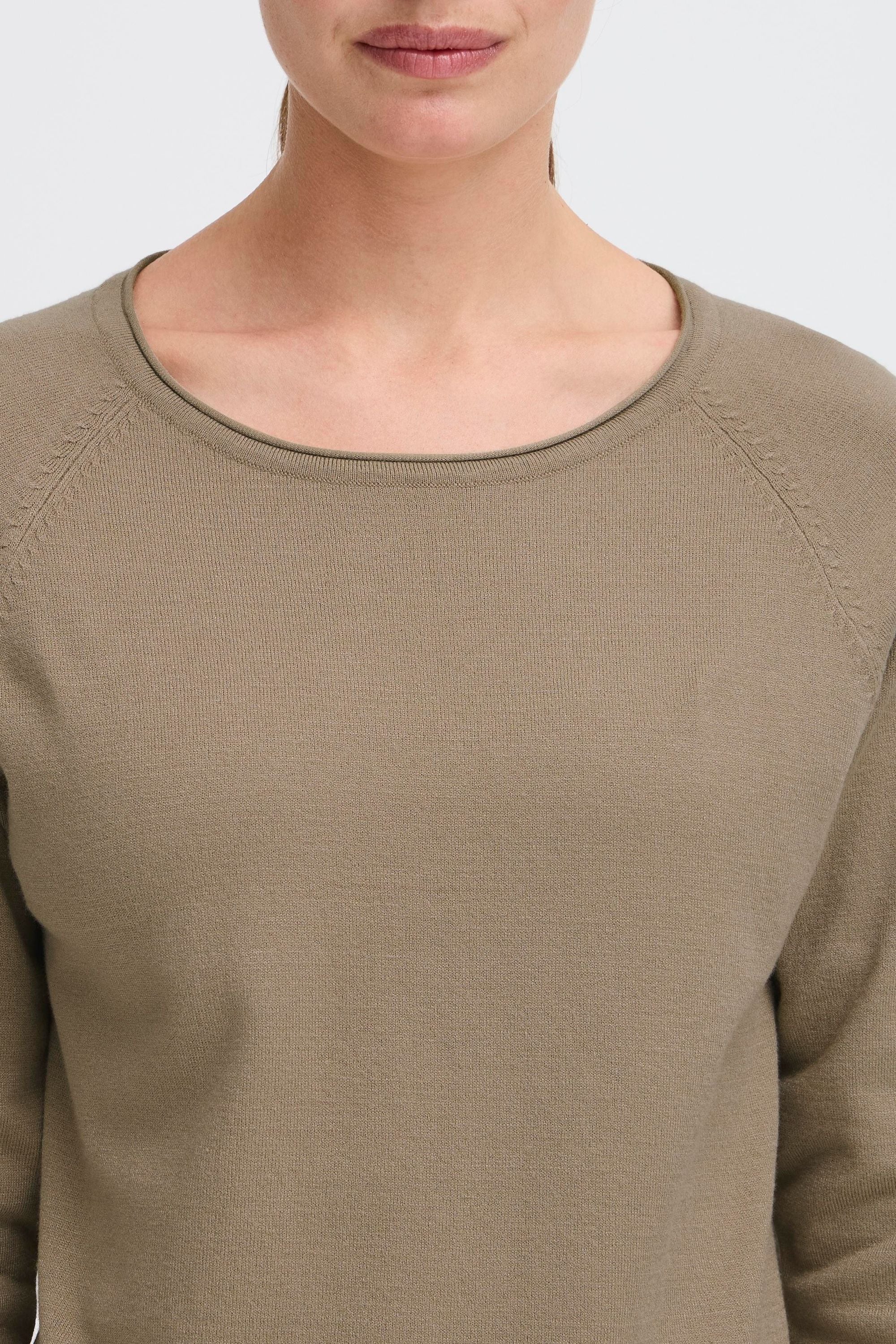 OXMO Strickfleece-Pullover »Strickpullover OXFKEANA«