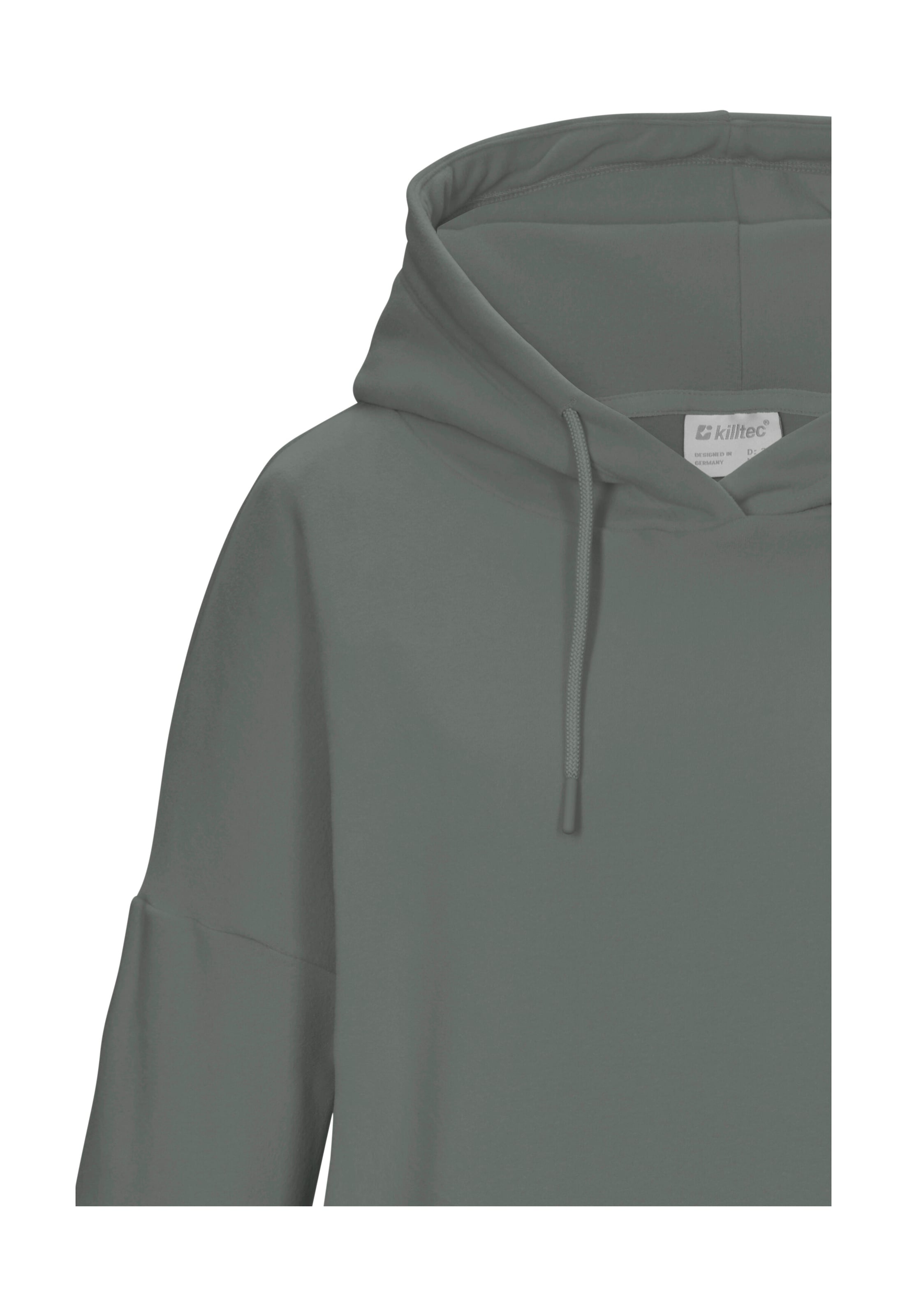 Killtec Fleeceshirt »KOS 477 WMN FLC SHRT« Loungewear Fleeceshirt mit Kapuze und elastischen Bündchen