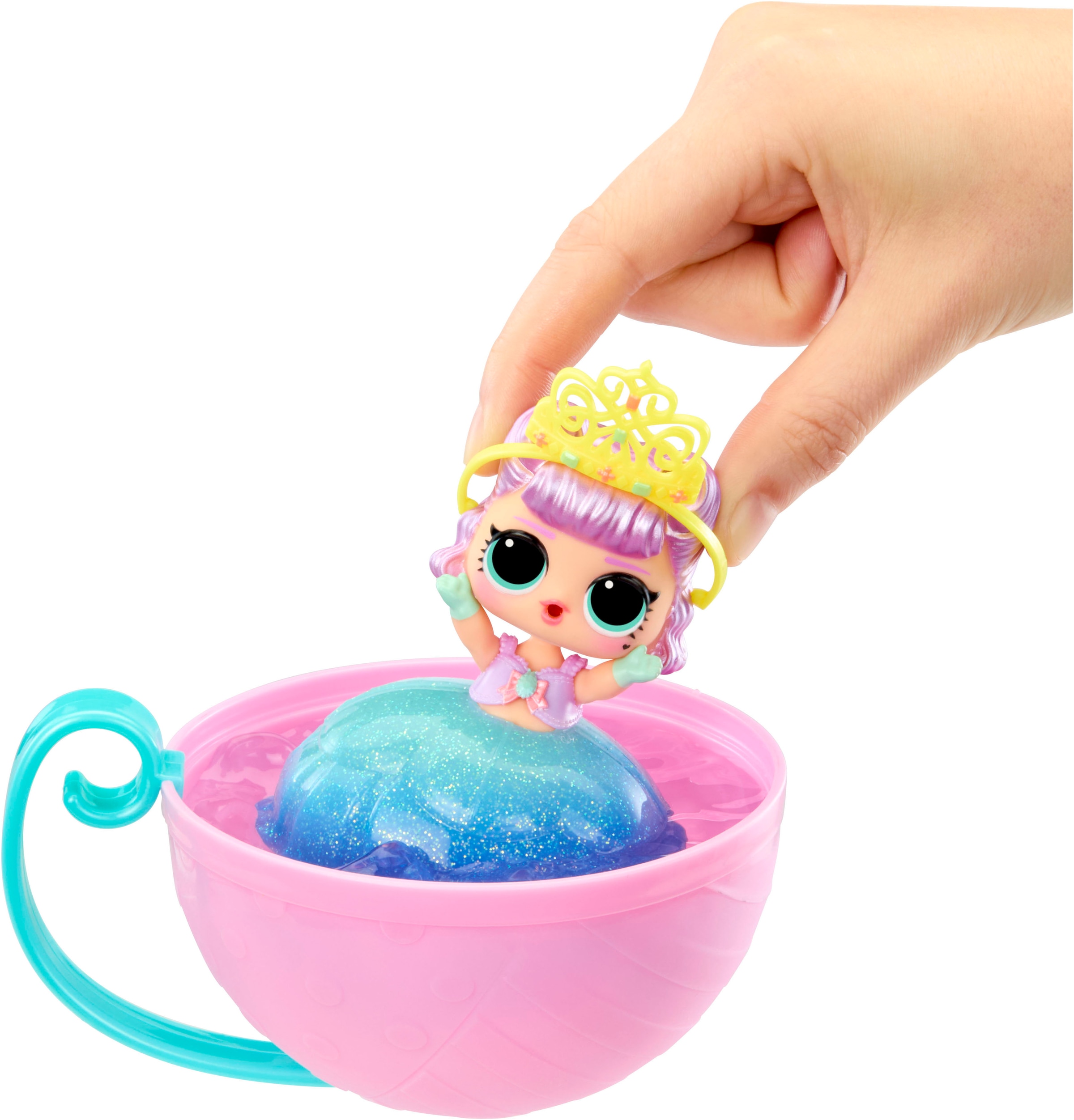 L.O.L. SURPRISE! Anziehpuppe »L.O.L. Surprise Princess Tots«, mit magischem Farbwechsel; sortierte Lieferung