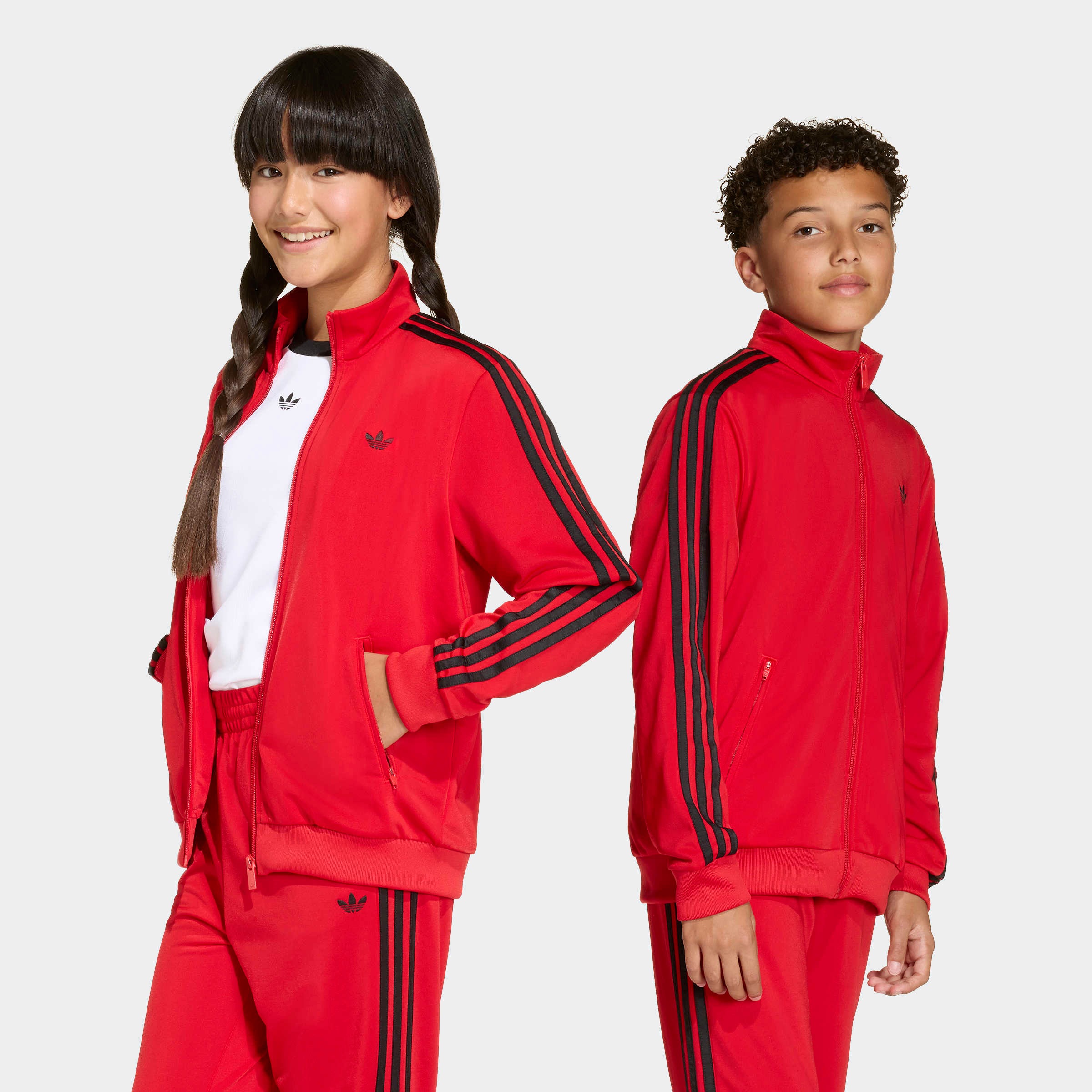 adidas Originals Trainingsjacke »FIREBIRD LO TT« für Kinder, mit geradem Abschluss