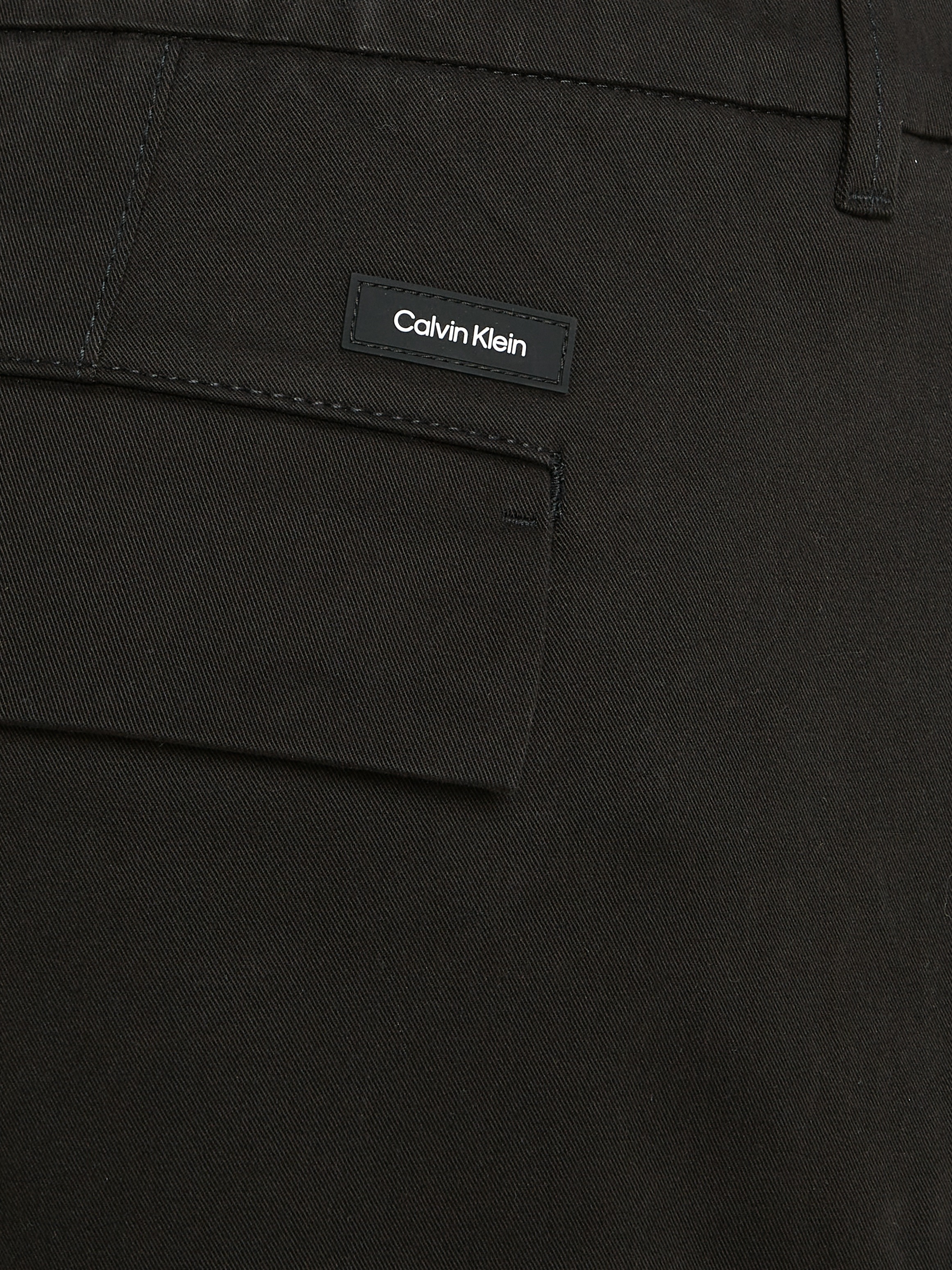 Calvin Klein Big&Tall Bügelfaltenhose »BT_MODERN TWILL TAPERED PLEAT«, in großen Größen mit Markenlabel