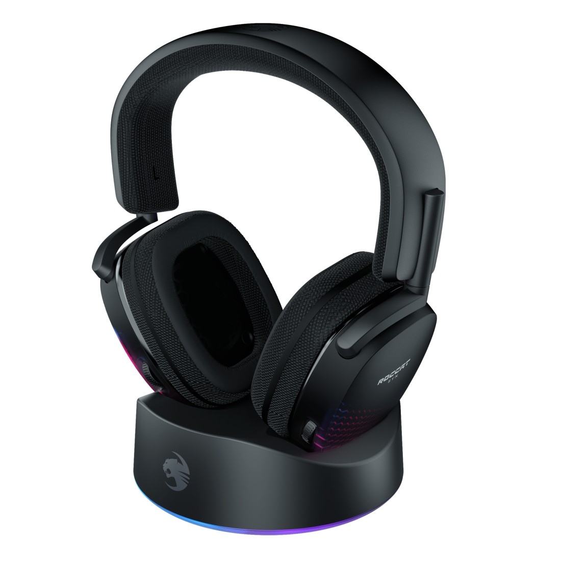 ROCCAT Gaming-Headset »Over-Ear-Gaming-Headset "Syn Max Air", Schwarz«, Mikrofon abnehmbar