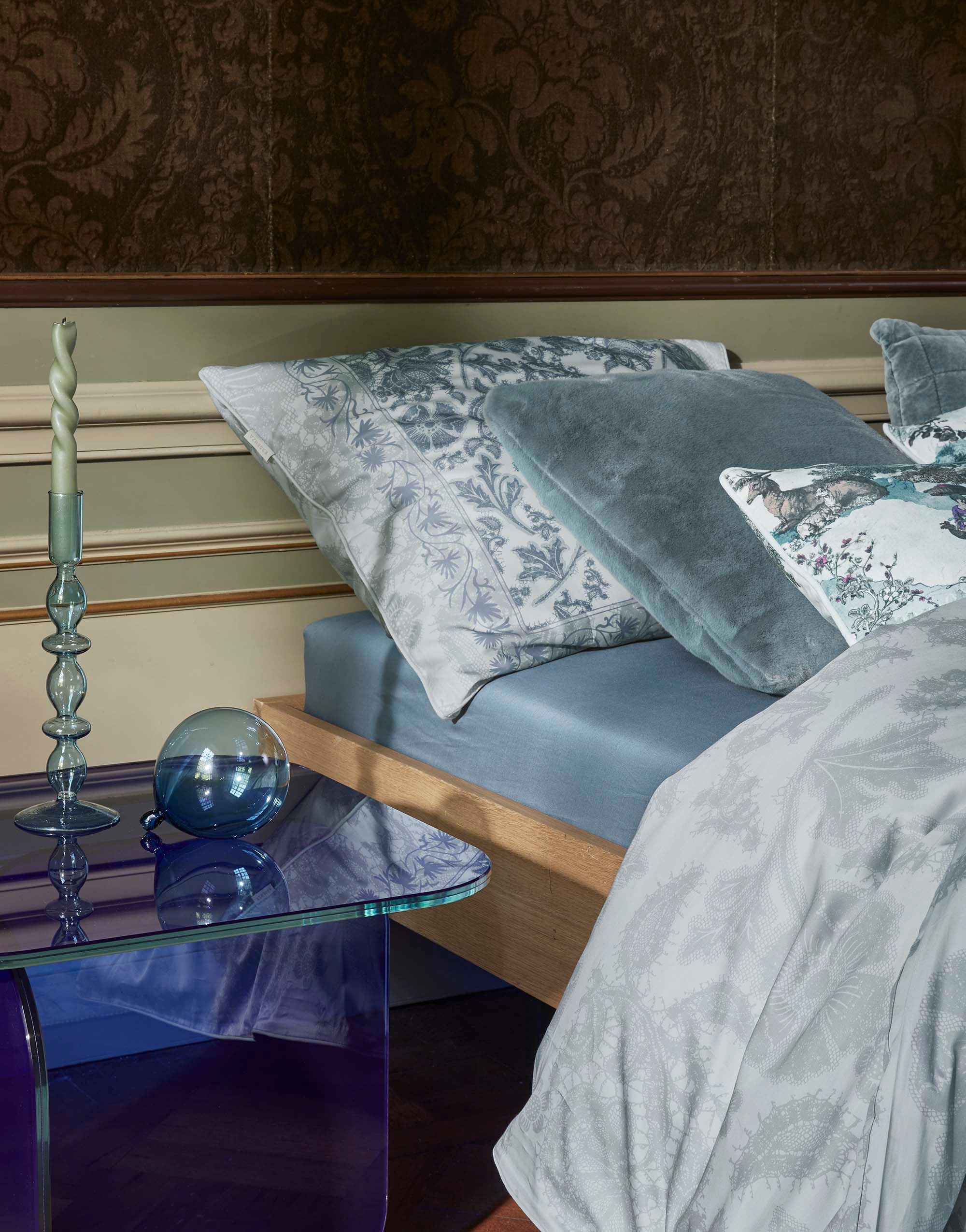 Essenza Wendebettwäsche »Maere, Baumwoll-Satin« 2 Stk. tlg.