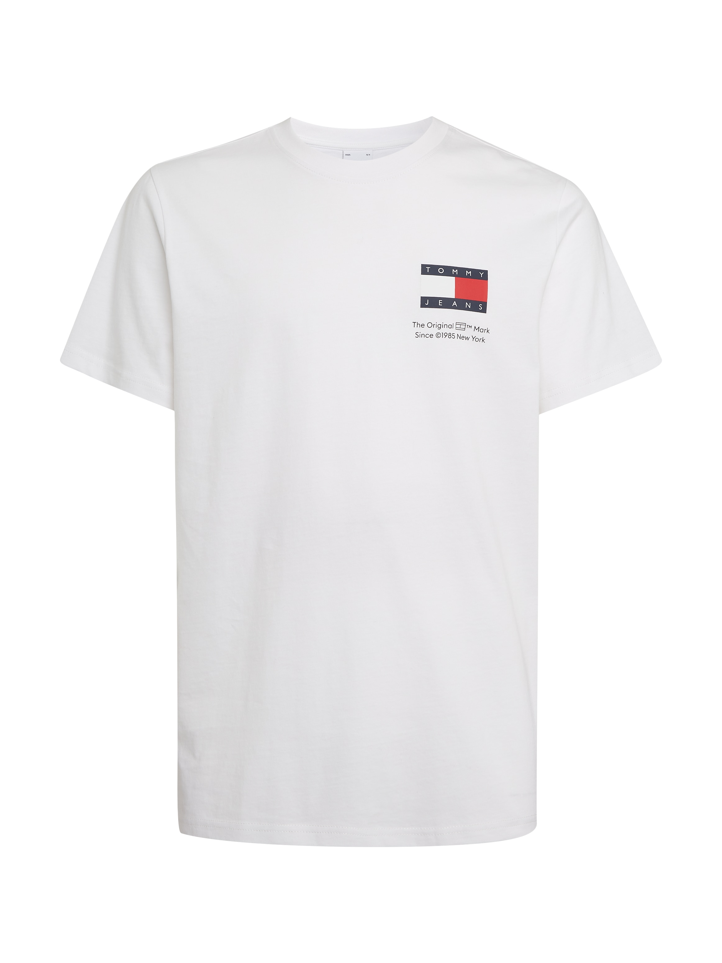 Tommy Jeans Plus T-Shirt »TJM SLIM ESSENTIAL FLAG TEE EXT«, mit Tommy Jeans  Logo-Schriftzug online kaufen bei OTTO