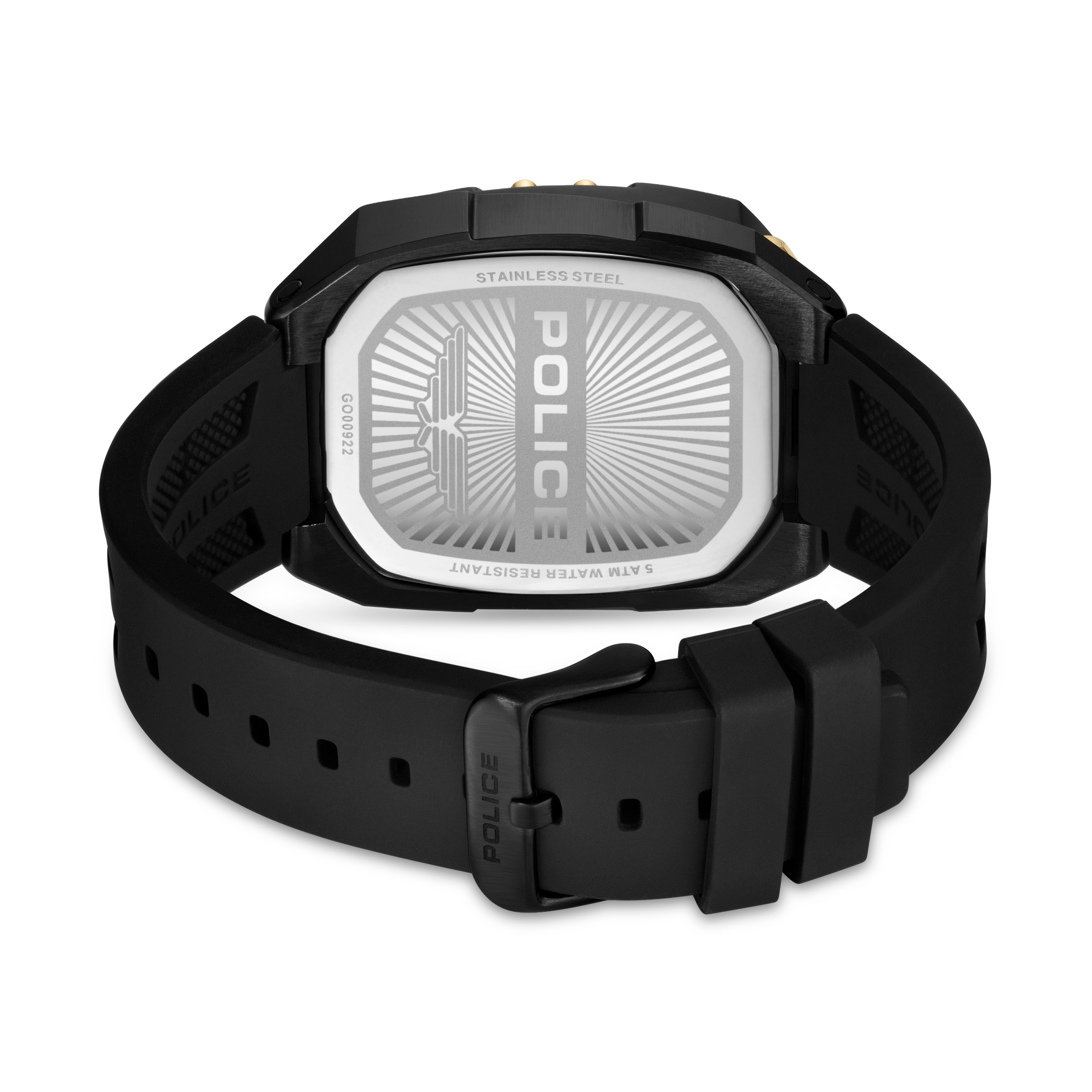Police Chronograph »Bullhead« Quarzuhr, Armbanduhr, Herrenuhr, Lederarmband, analog, Stoppfunktion