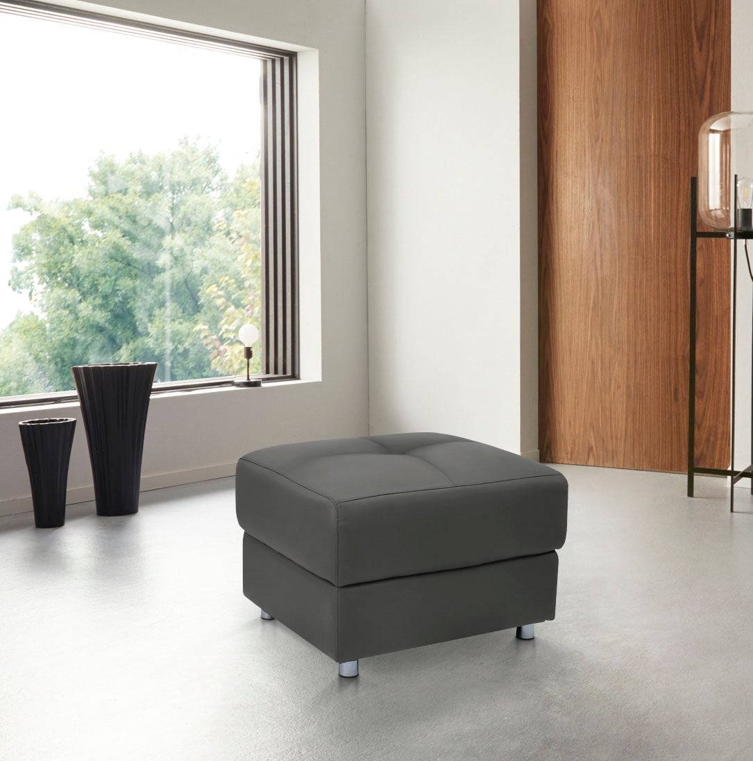 PLACES OF STYLE Polsterhocker »Pareli« mit komfortablen Federkern und Stauraum