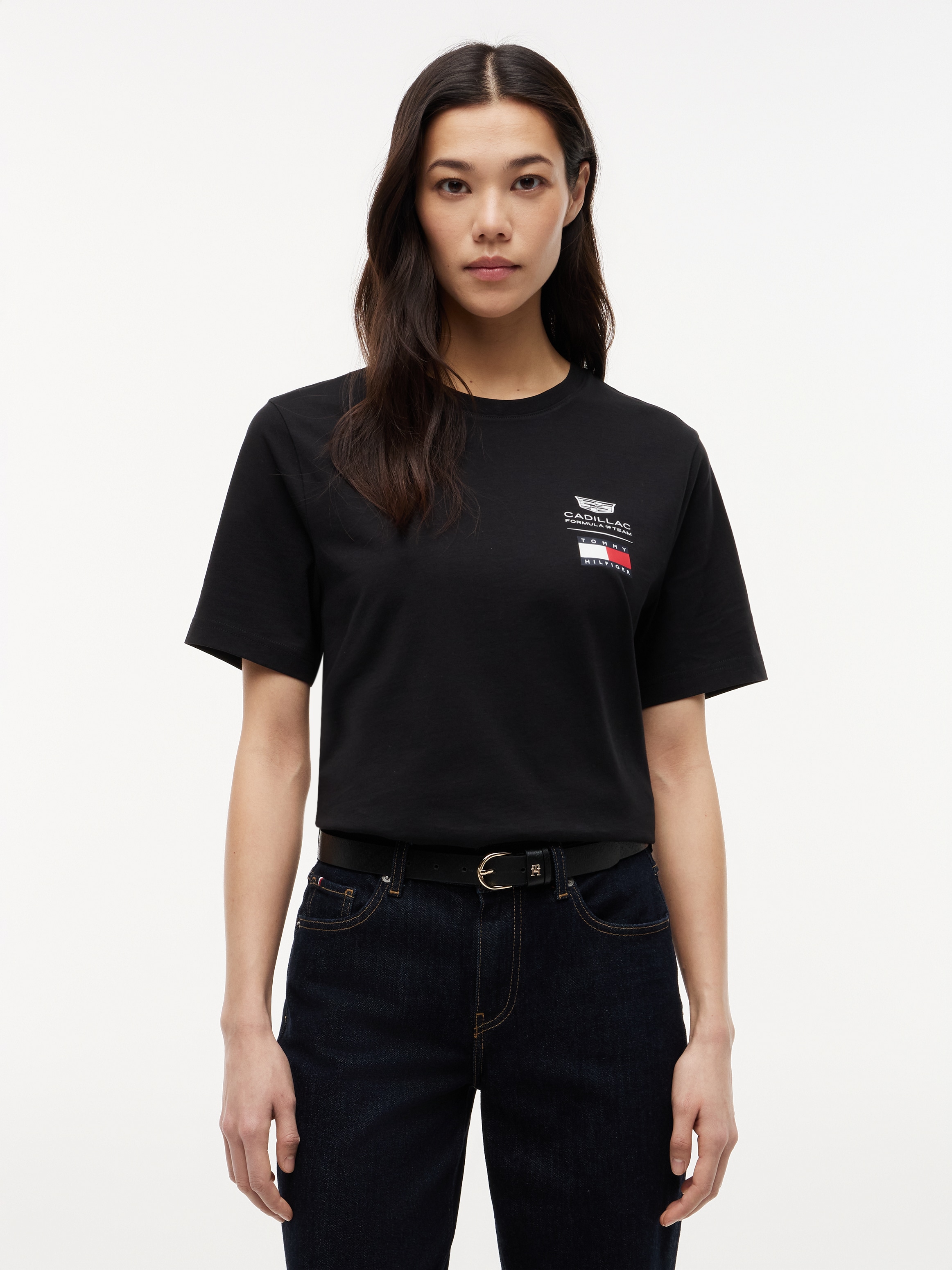 Tommy Hilfiger T-Shirt »TH x Cadillac FOrmula 1 Team LOGO« Unisex Special Collection Formula1