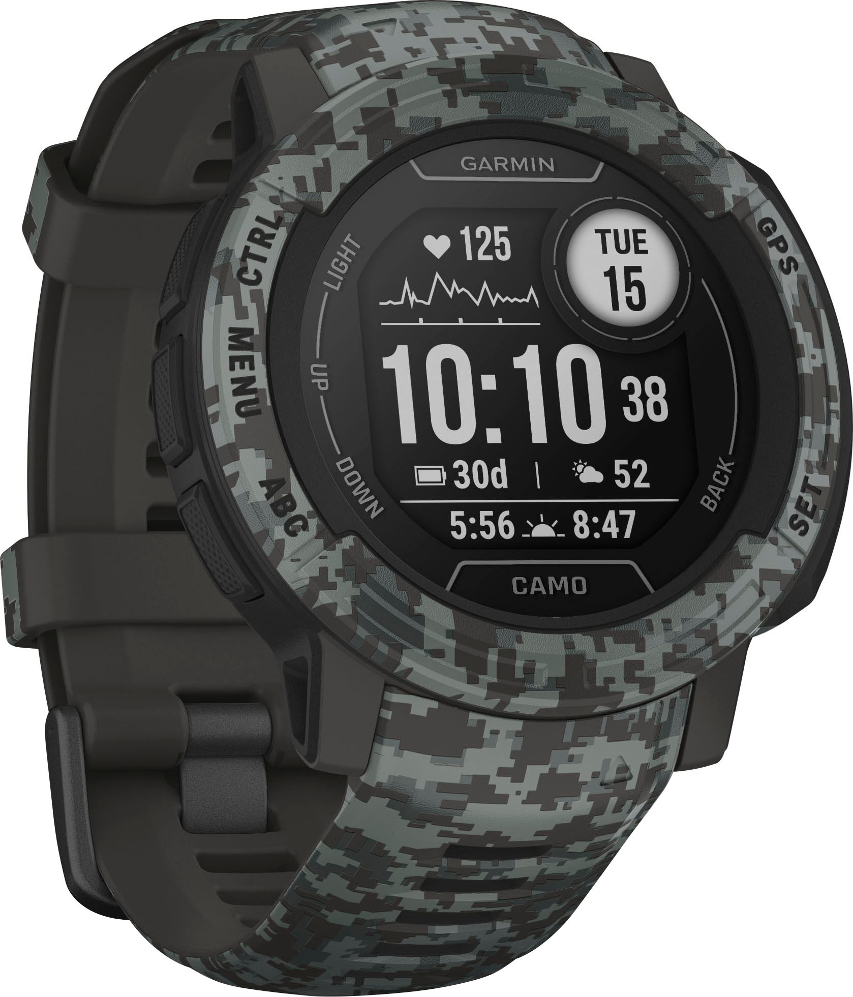 Garmin Smartwatch »INSTINCT 2 CAMO EDITION«, (Garmin)
