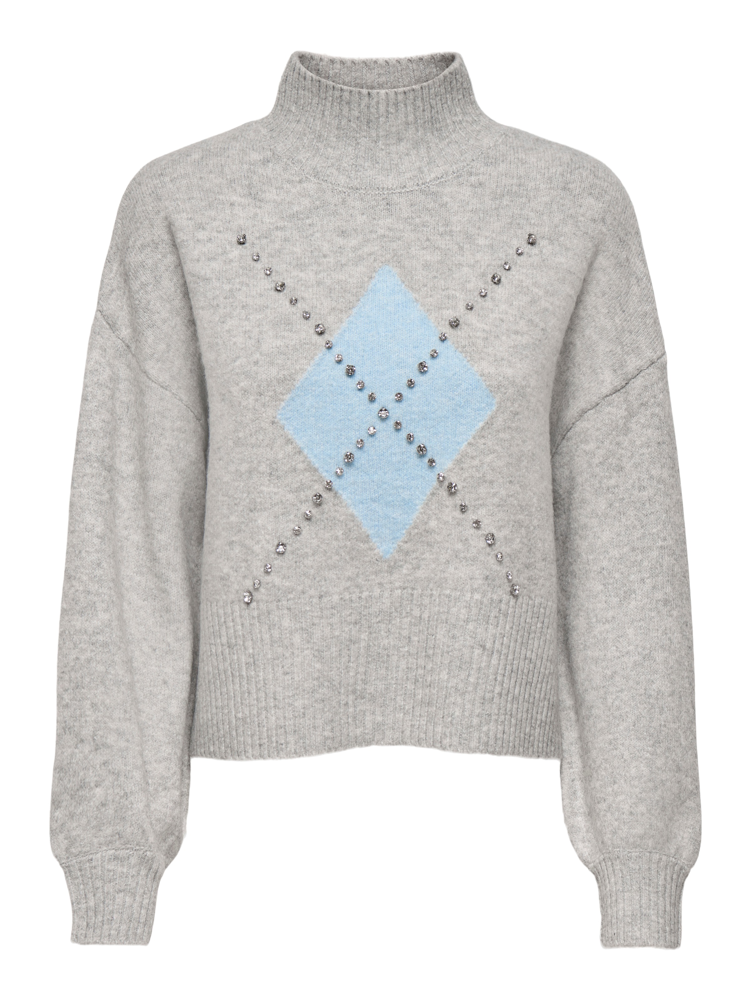 ONLY Strickpullover »ONLWAKEFIELD LIFE LS BLING HIGHNECK KNT«