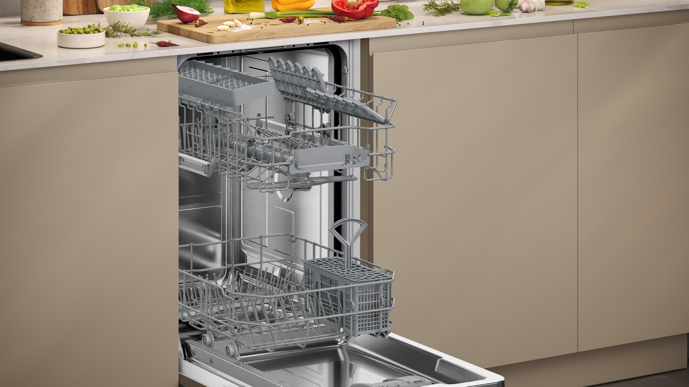NEFF vollintegrierbarer Geschirrspüler »S853HKX20E«, 10 Maßgedecke, mit Rack Matic
