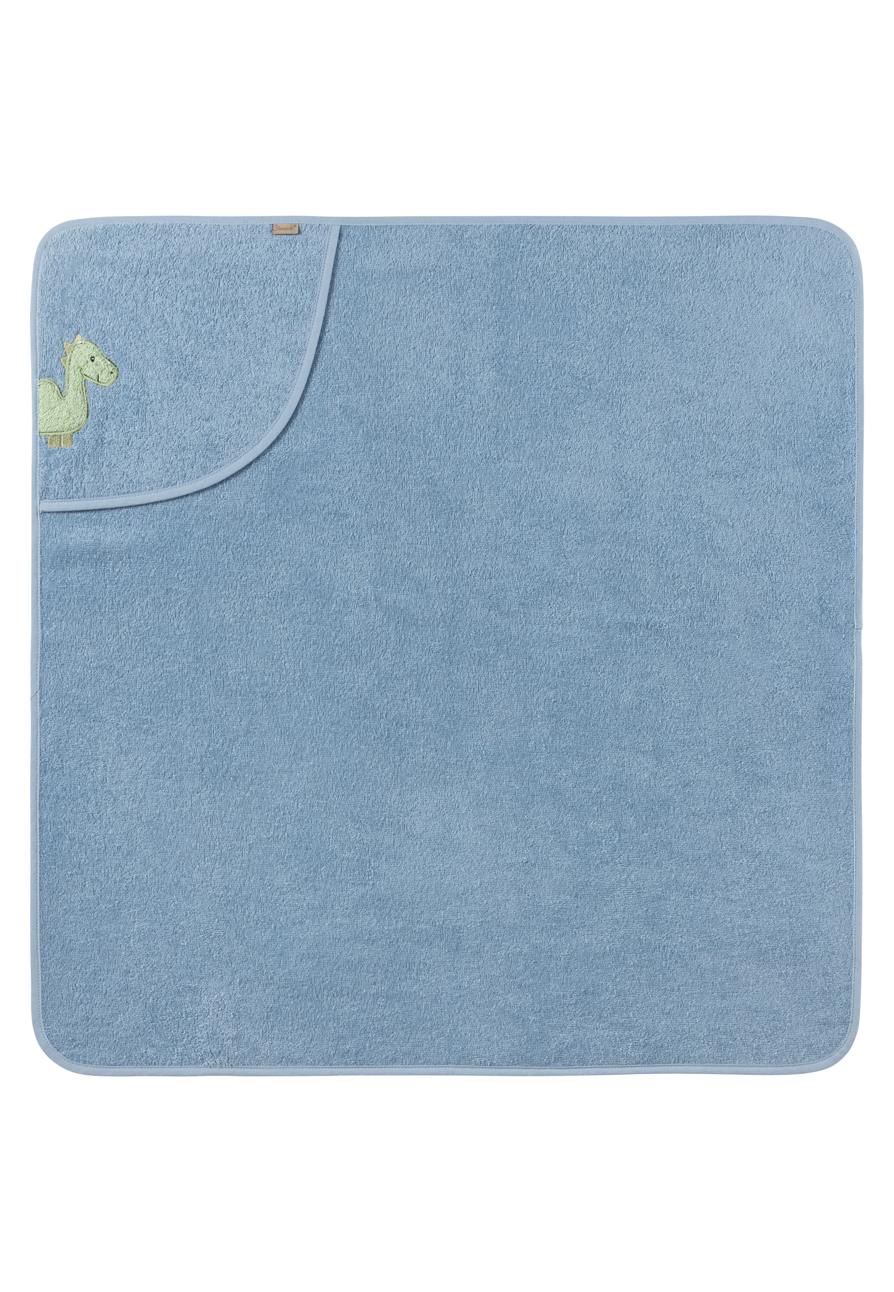 Sterntaler® Kapuzenhandtuch »Kapuzenbadetuch 80x80 cm DINO Rexi«, (1 St.)