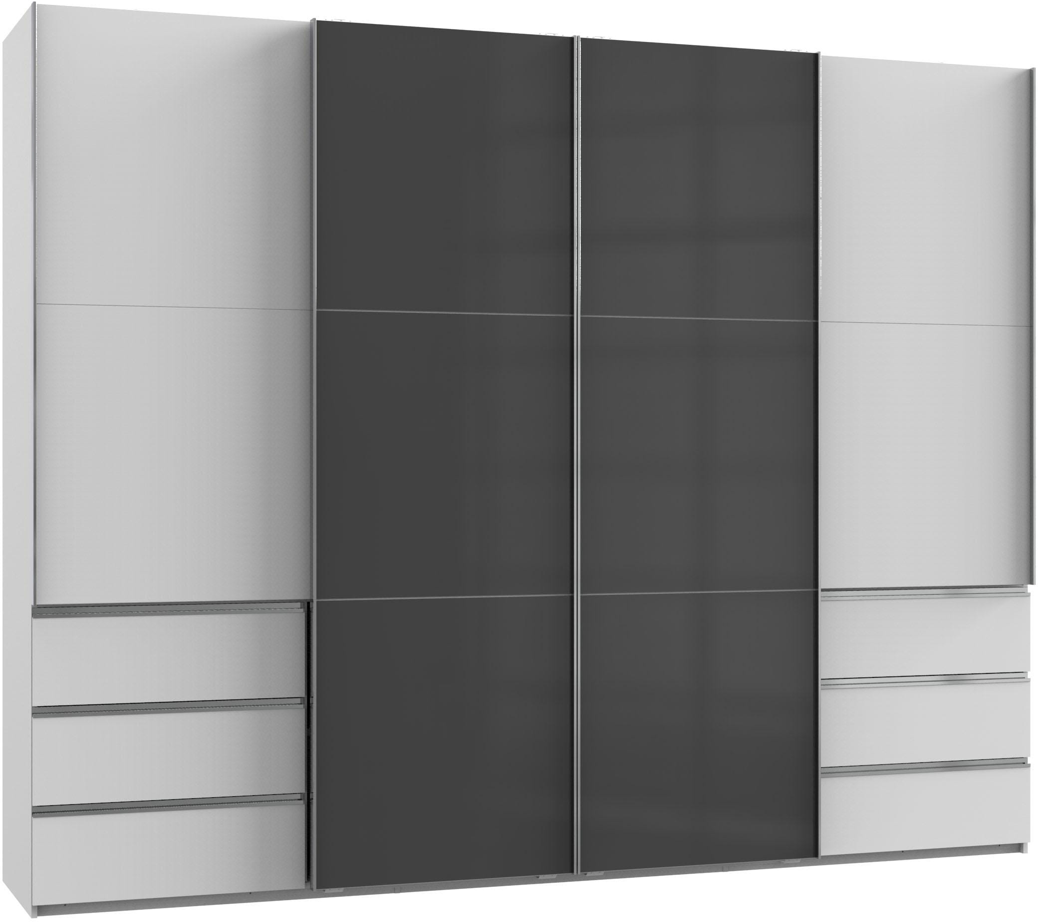Wimex Schwebetürenschrank »Level by fresh to go« mit Glastüren und Synchronöffnung