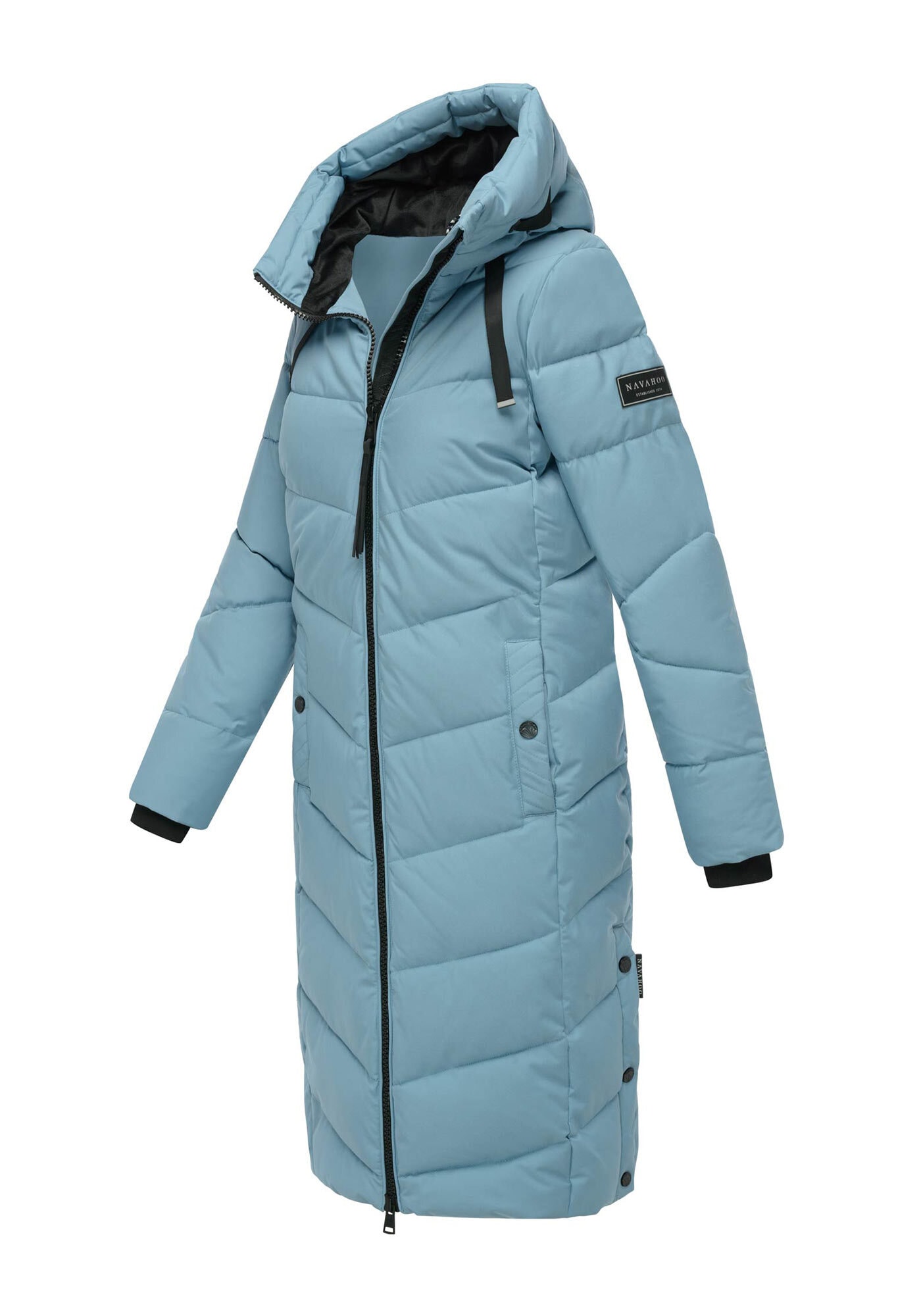 Navahoo Winterjacke »Navahoo Schmatzibaer lange Damen Winter Steppjacke N009«