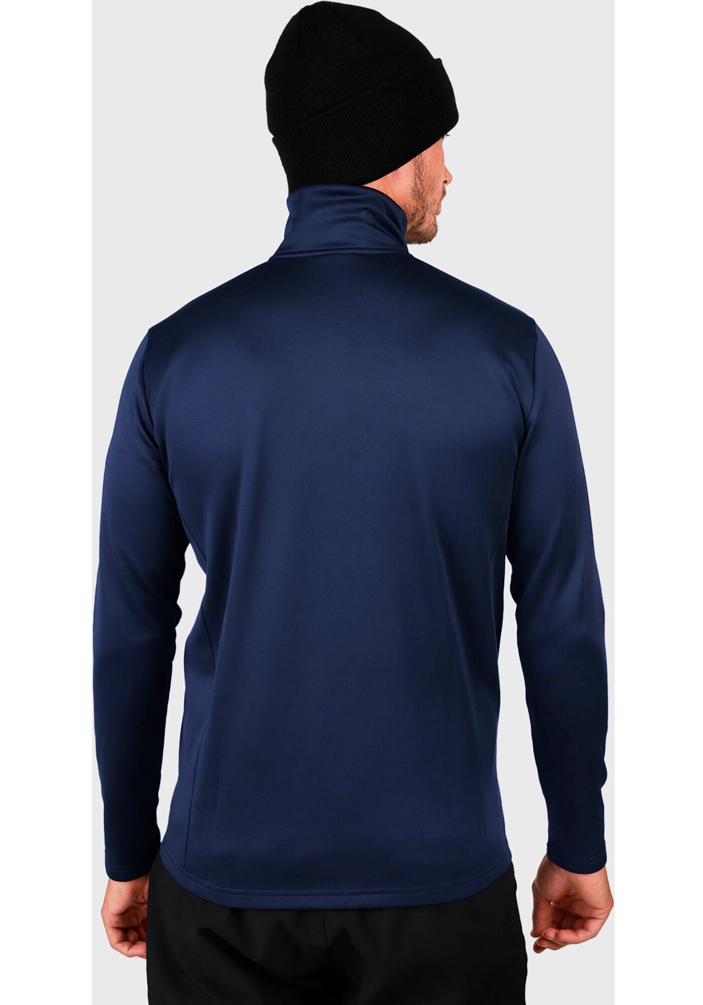 Brunotti Fleecepullover »Heros Men Fleece«, mit Badge-Applikation, aus Trikotfleece, atmungsaktiv, wasserabweisend
