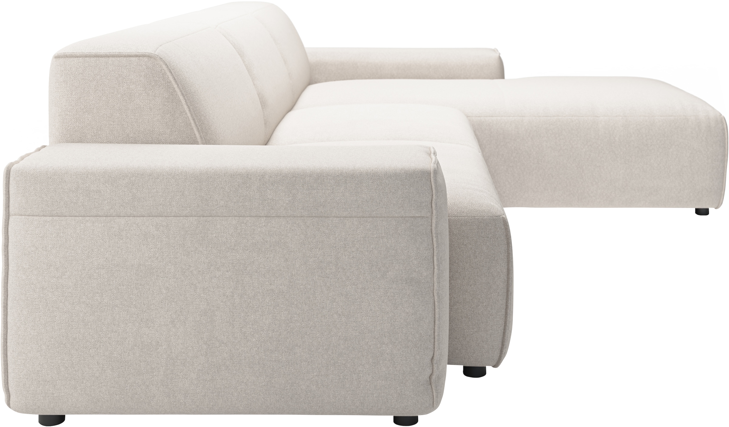andas Ecksofa »Glimminge auch in Breitcord, Feincord, Bouclé + Easy care-Bezug«, L-Form, Breite 294, Zierkissen