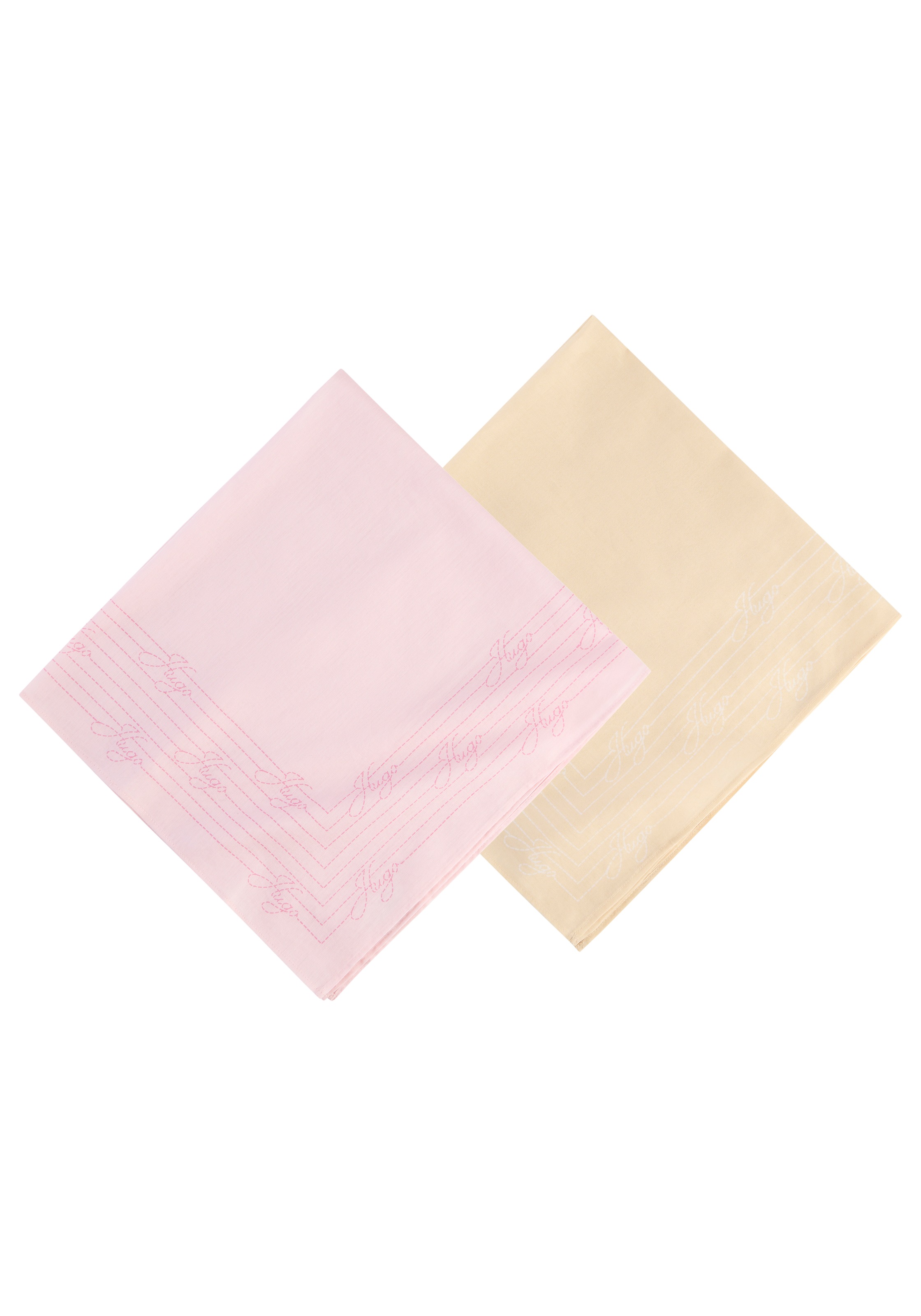 HUGO Halstuch »Bandana« 2 Stk. mit Logodruck