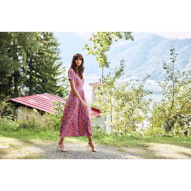 Aniston CASUAL Sommerkleid, mit topmodischem Blumendruck bei OTTOversand