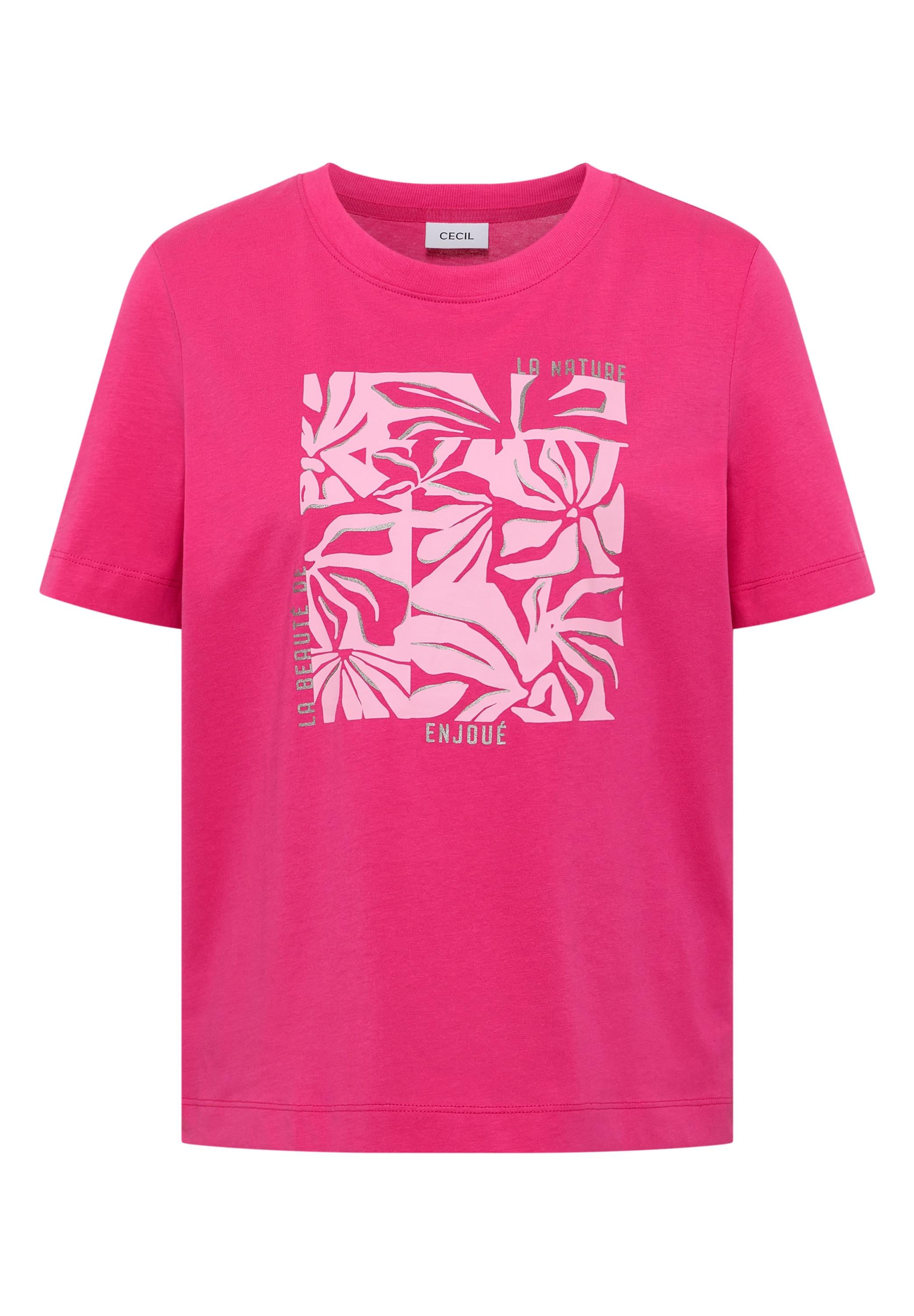 Cecil Kurzarmshirt Sommershirt mit Frontprint