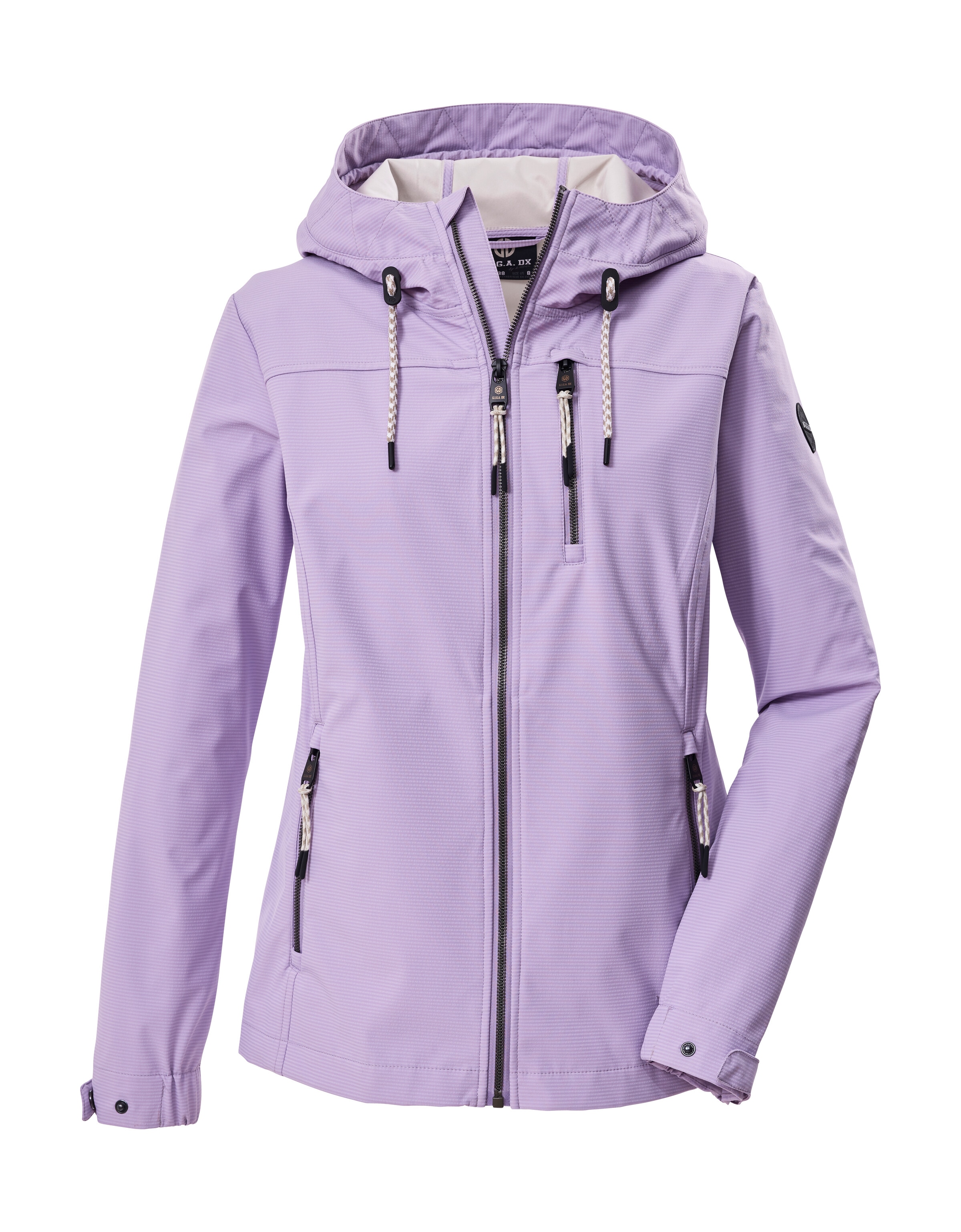 G.I.G.A. DX by killtec Softshelljacke »GS 111 WMN SFTSHLL JCKT« Atmungsaktive, wasserabweisende Damenjacke mit verstellbarer Kapuze