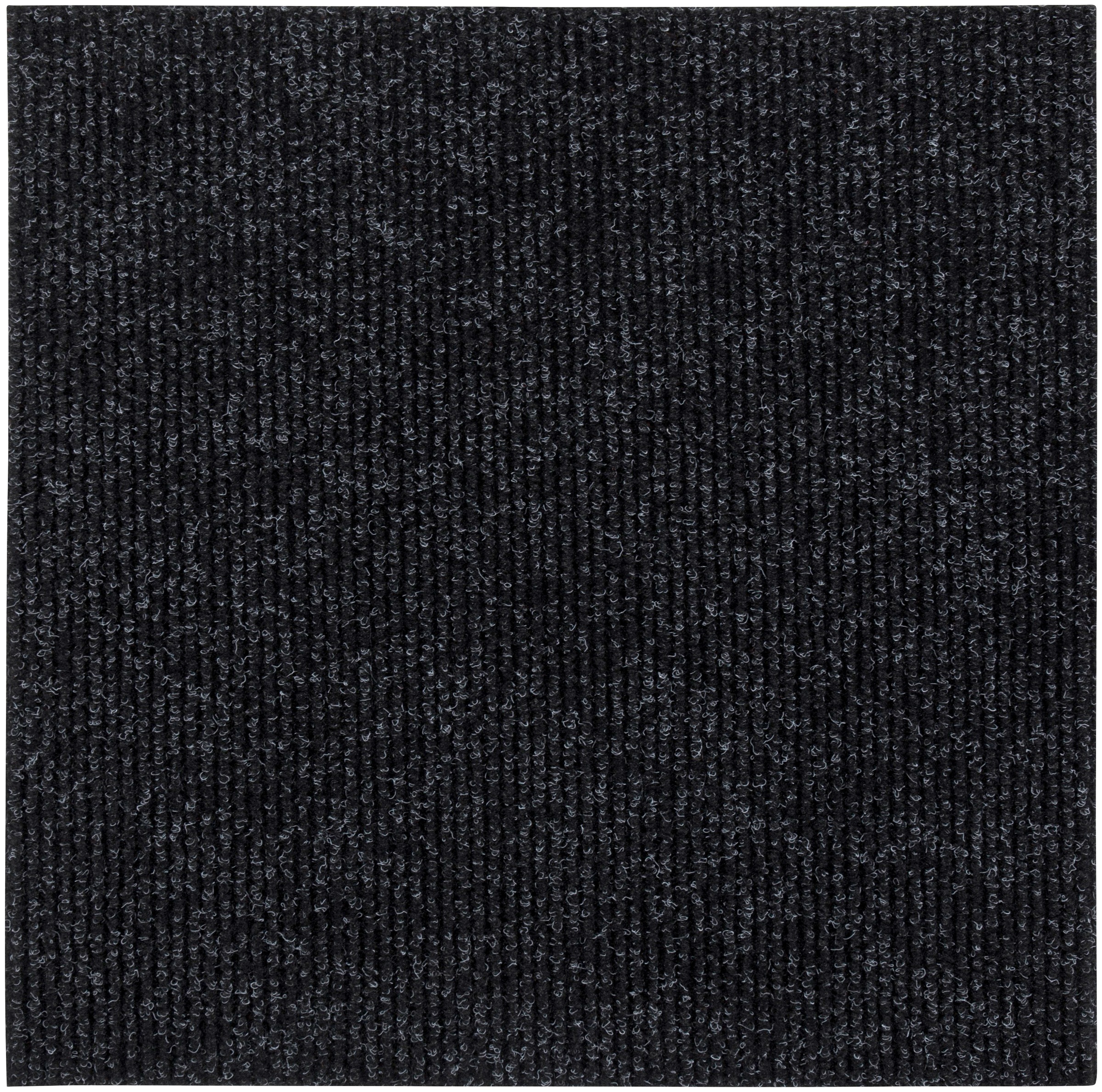 Andiamo Teppichfliese »Rippe Nadelfilz«, quadratisch, 4 mm Höhe, 16 Stück (4 m²), selbstklebend, robust & strapazierfähig
