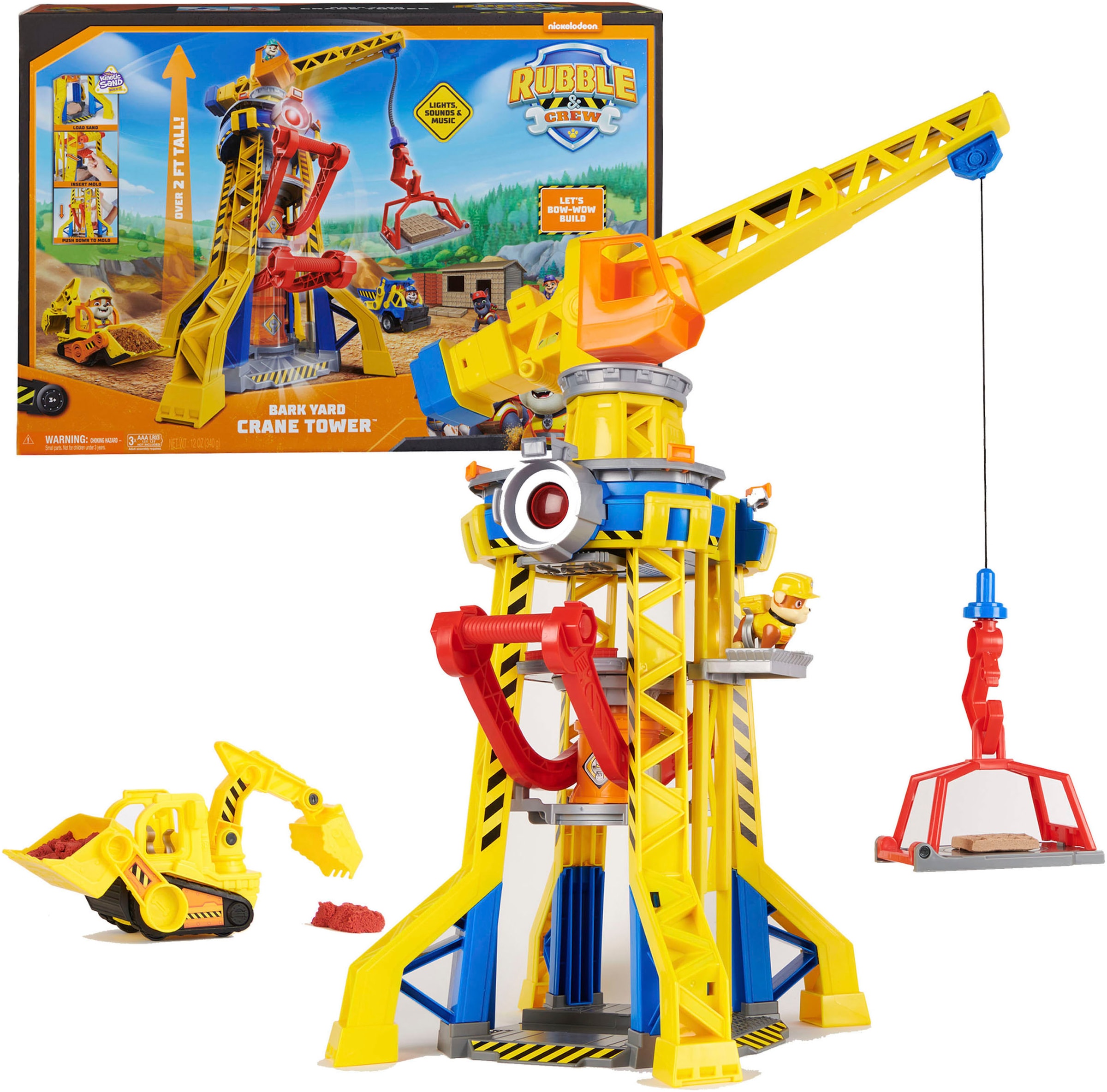 Spielwelt »Rubble & Crew - Barkyard Playset«, mit Licht- und Soundeffekt