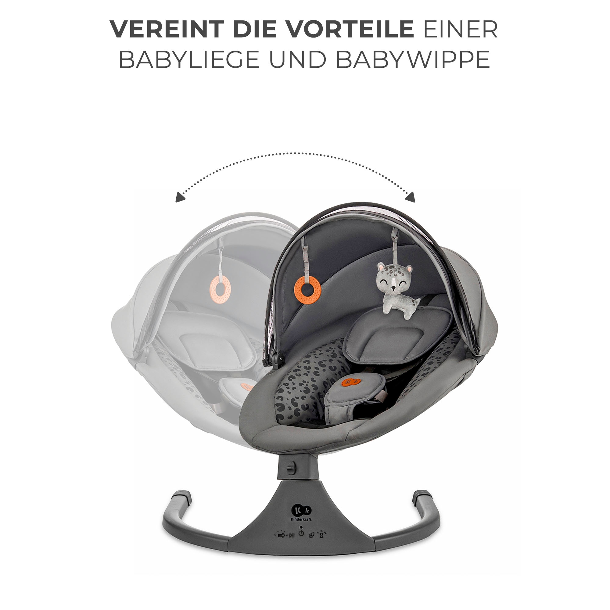 Kinderkraft Babywippe »LUMI 2« bis 9 kg