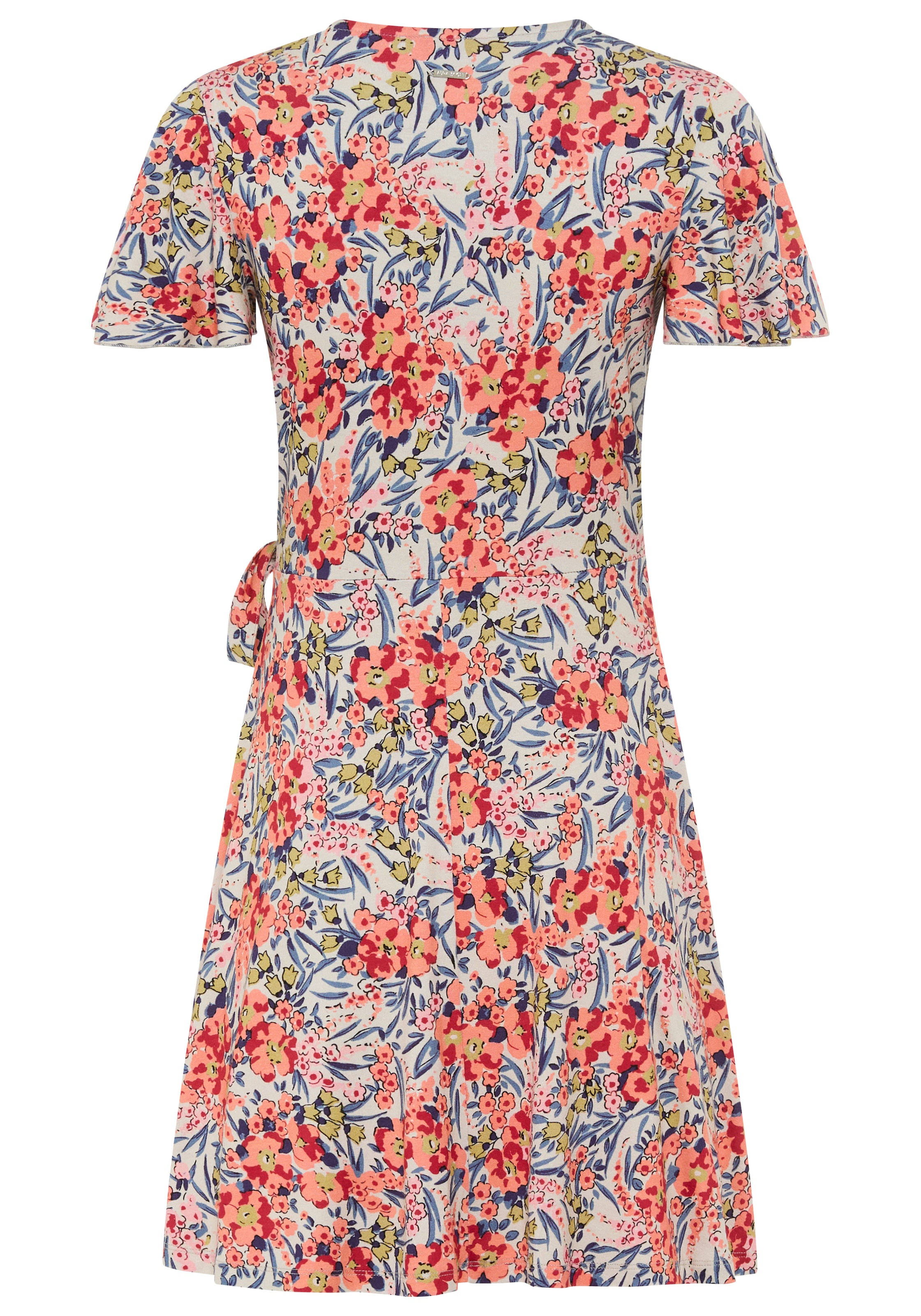 Laura Scott Sommerkleid femininer Stil, für warme Tage, aus Single Jersey, Kurzarm