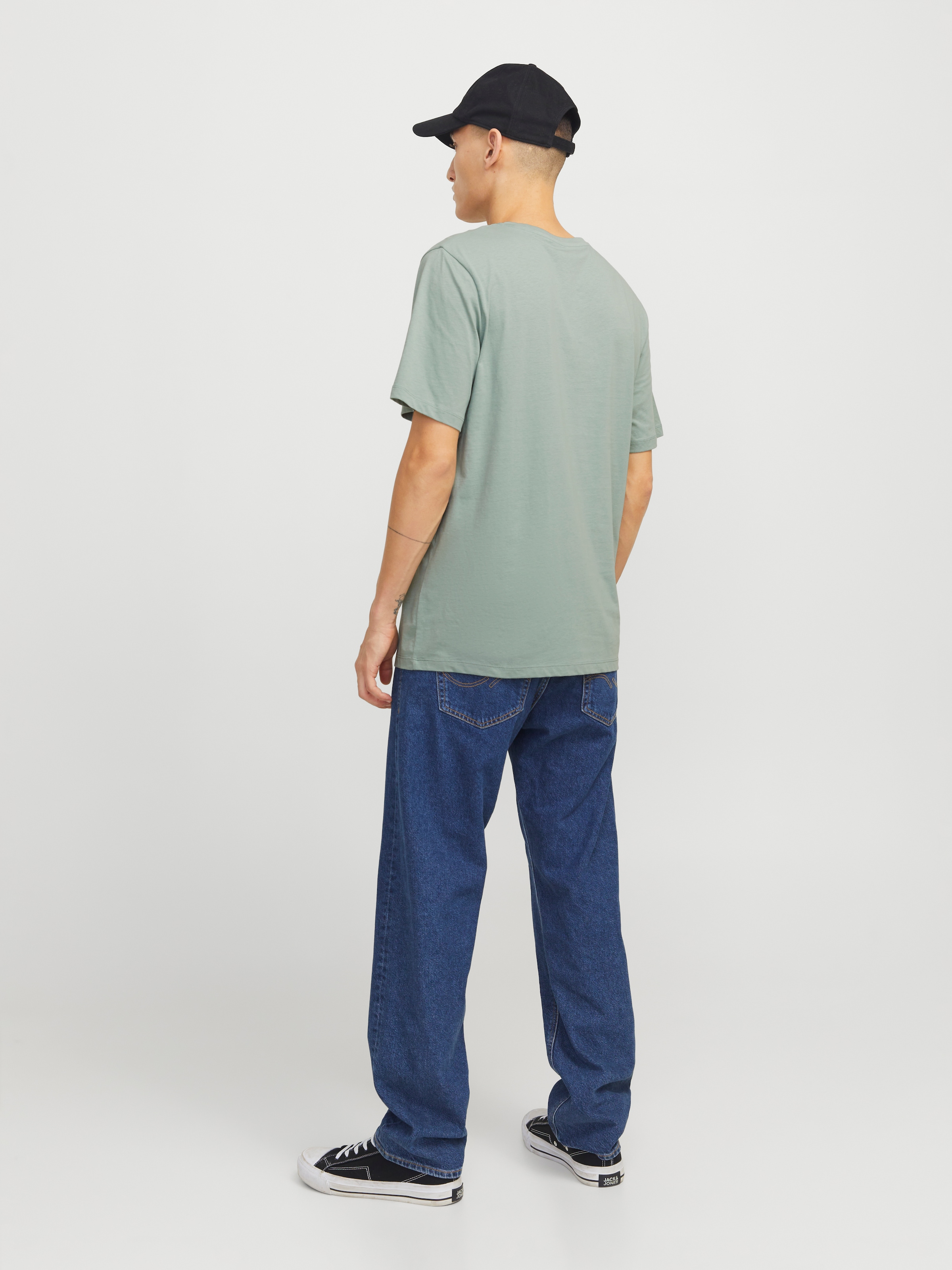 Jack & Jones Print-Shirt »JJHUDSON TEE SS CREW NECK«