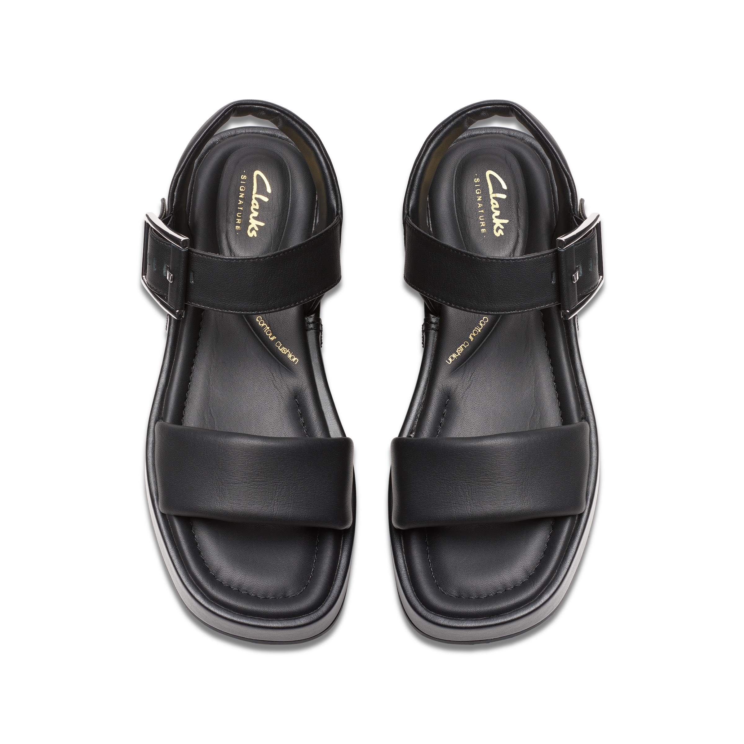 Clarks Sandale »Alda Strap«, Sandale, Flats mit Plateausohle