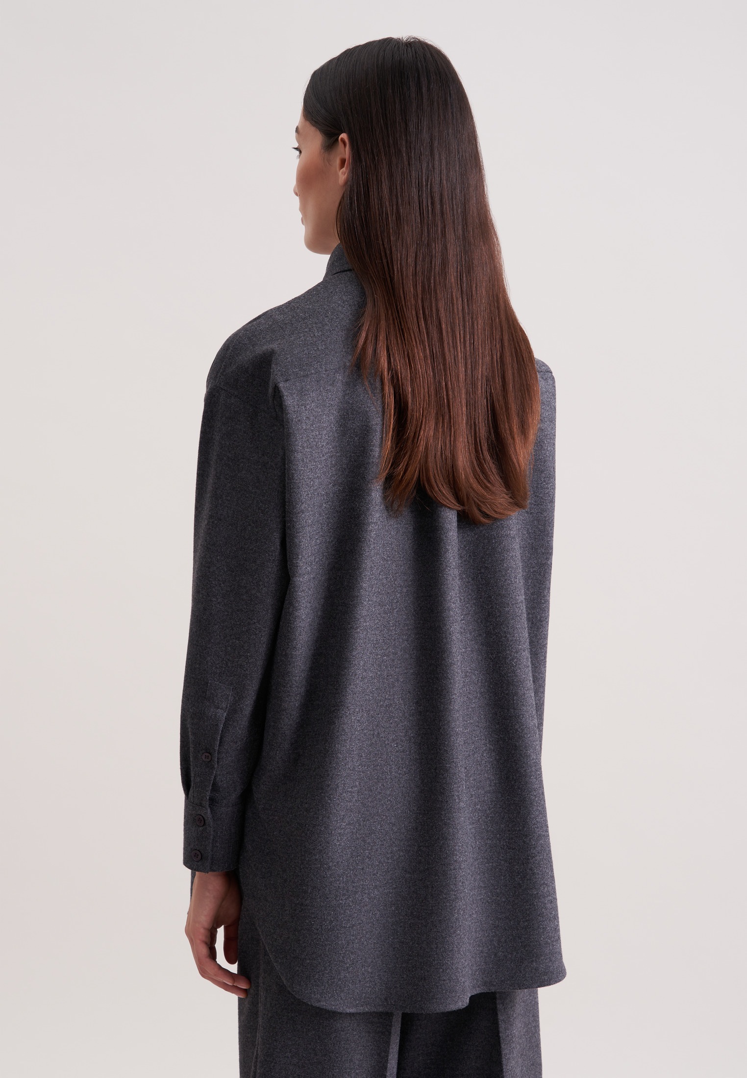 seidensticker Outdoorbluse 1/1 Kragen Flanell