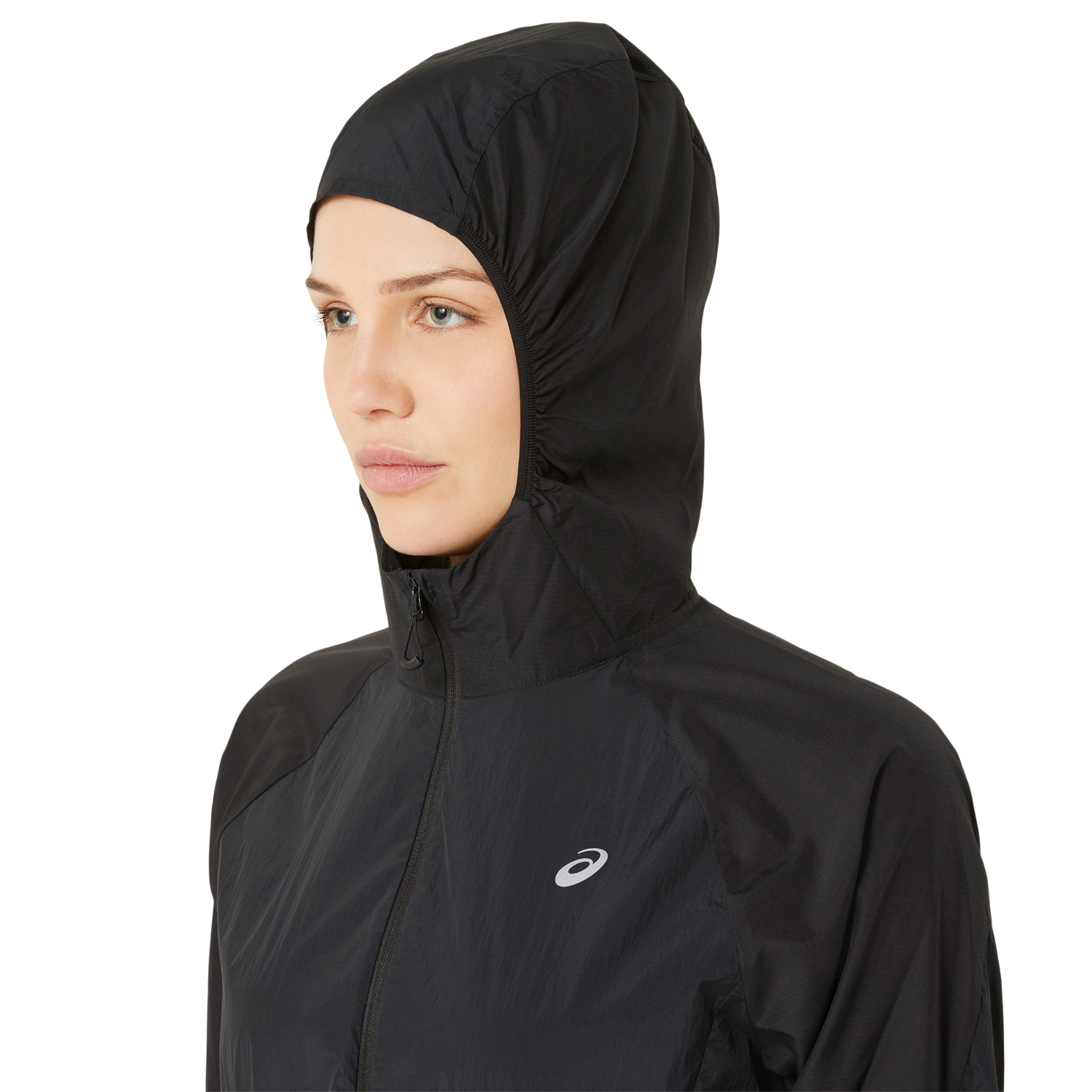 Asics Regenjacke »ROAD PACKABLE JACKET«, mit Kapuze