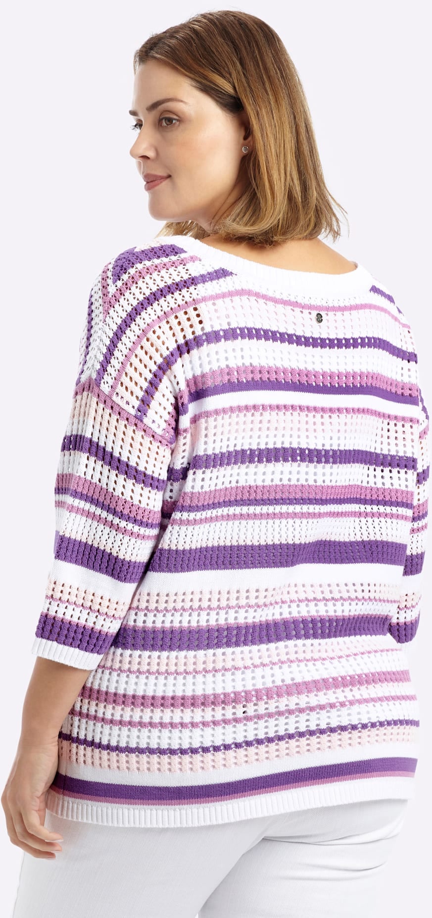 Sheego 3/4 Arm-Pullover »3/4-Arm-Pullover«