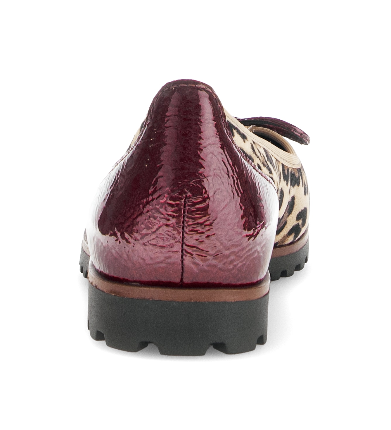 Gabor Ballerina  , Blockabsatz, Businessschuh, Schlupfschuh im angesagten Leo-Look