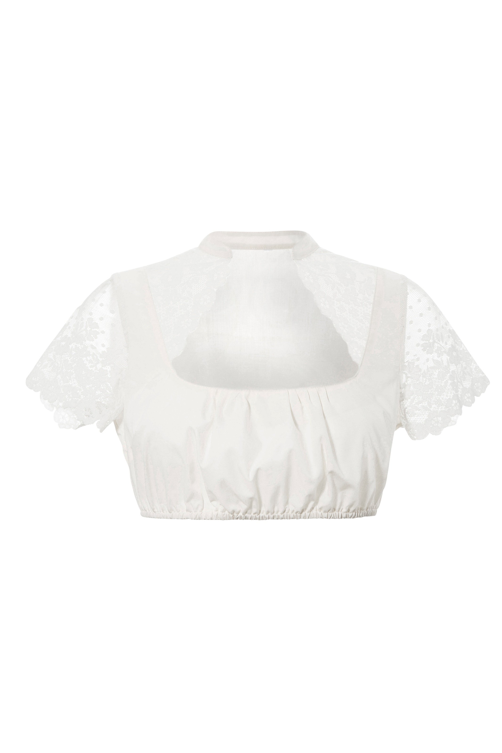 Naber Collection Dirndlbluse, mit Spitzenärmel