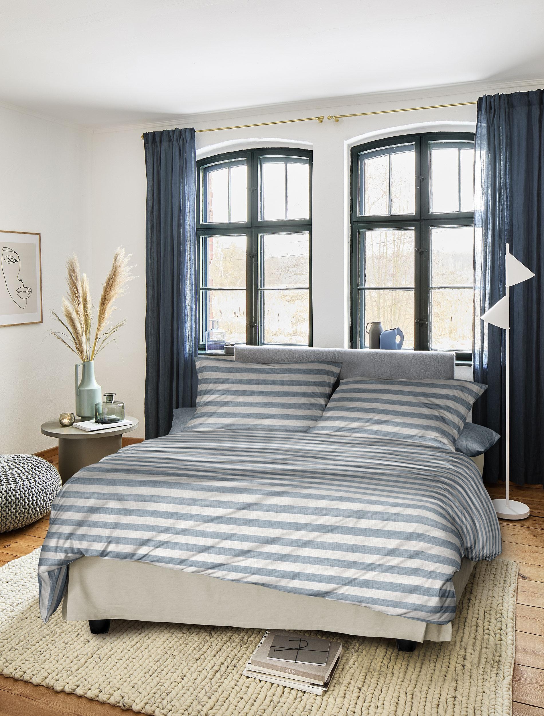 Irisette Bettwäsche »Wave-HK 8559« 2 Stk. tlg. anschmiegsam und atmungsaktiv