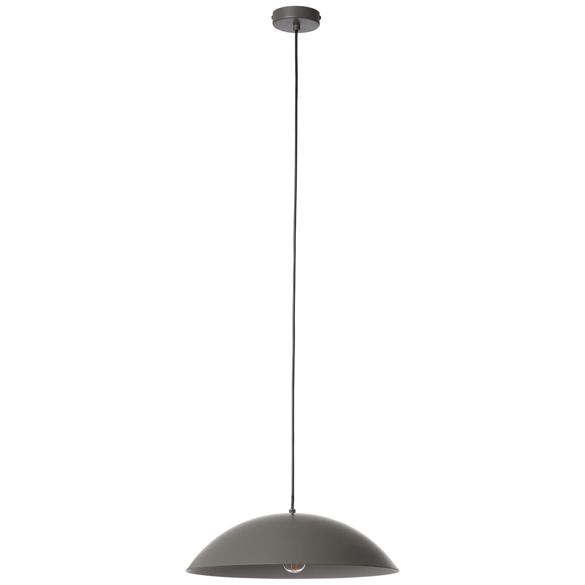 Brilliant Leuchten Virgil Pendelleuchte 1flg dunkelgrün matt