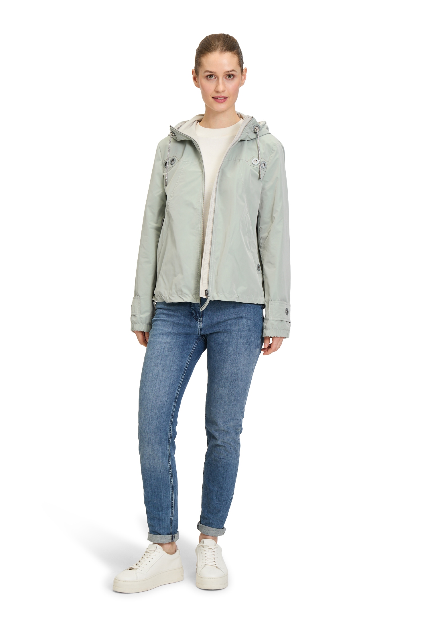 Amber & June Sommerjacke »Sommerjacke mit Kapuze«