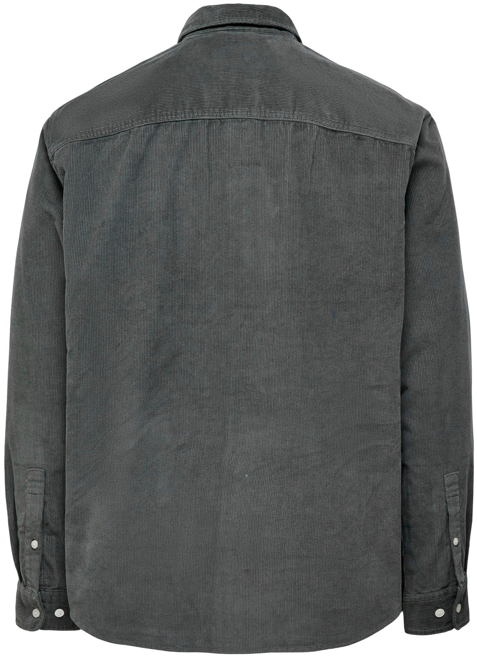 ONLY & SONS Langarmhemd »OS ONSALP RLX 2PKT WASHD COR«